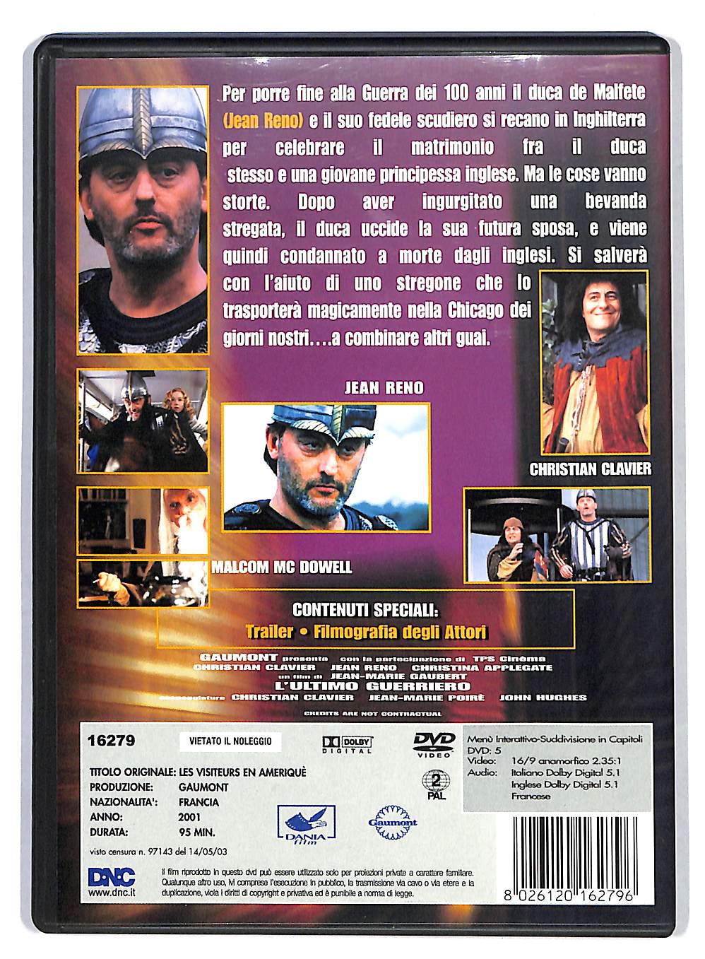 EBOND L'ultimo Guerriero DVD DB712453 - Image 2