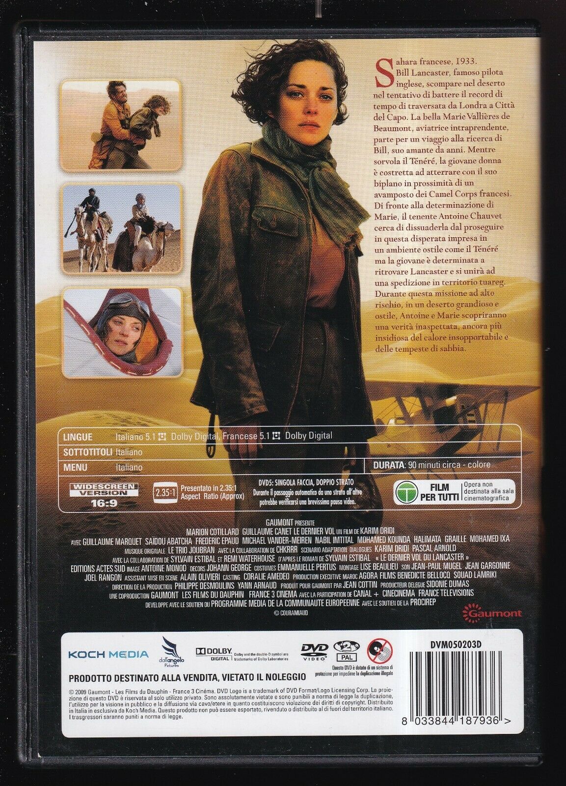 EBOND L'ultimo Volo (2009) Di Karim Dridi DVD DB742456 - Image 2