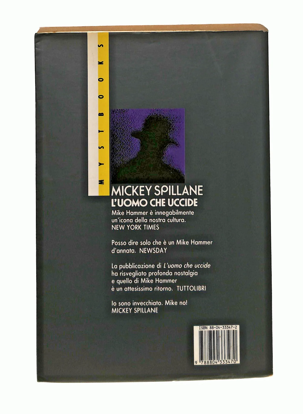 EBOND L Uomo Che Uccide Mickey Spillane Mondadori 1990 Libro LI048084 - Image 2