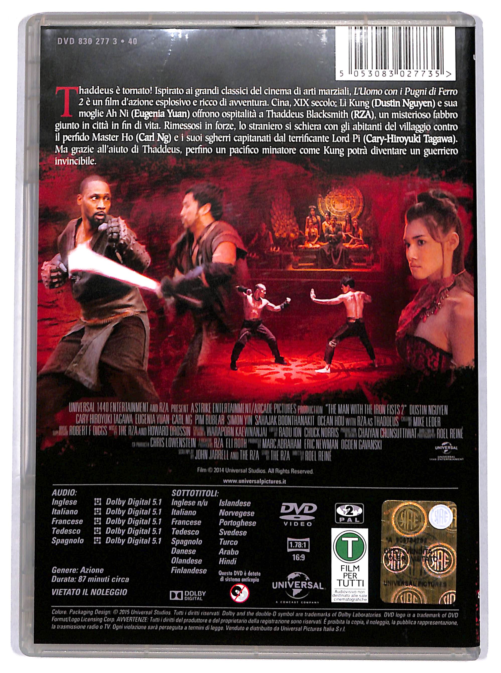 EBOND l'uomo con i pugni di ferro 2 DVD DB690234 - Image 2