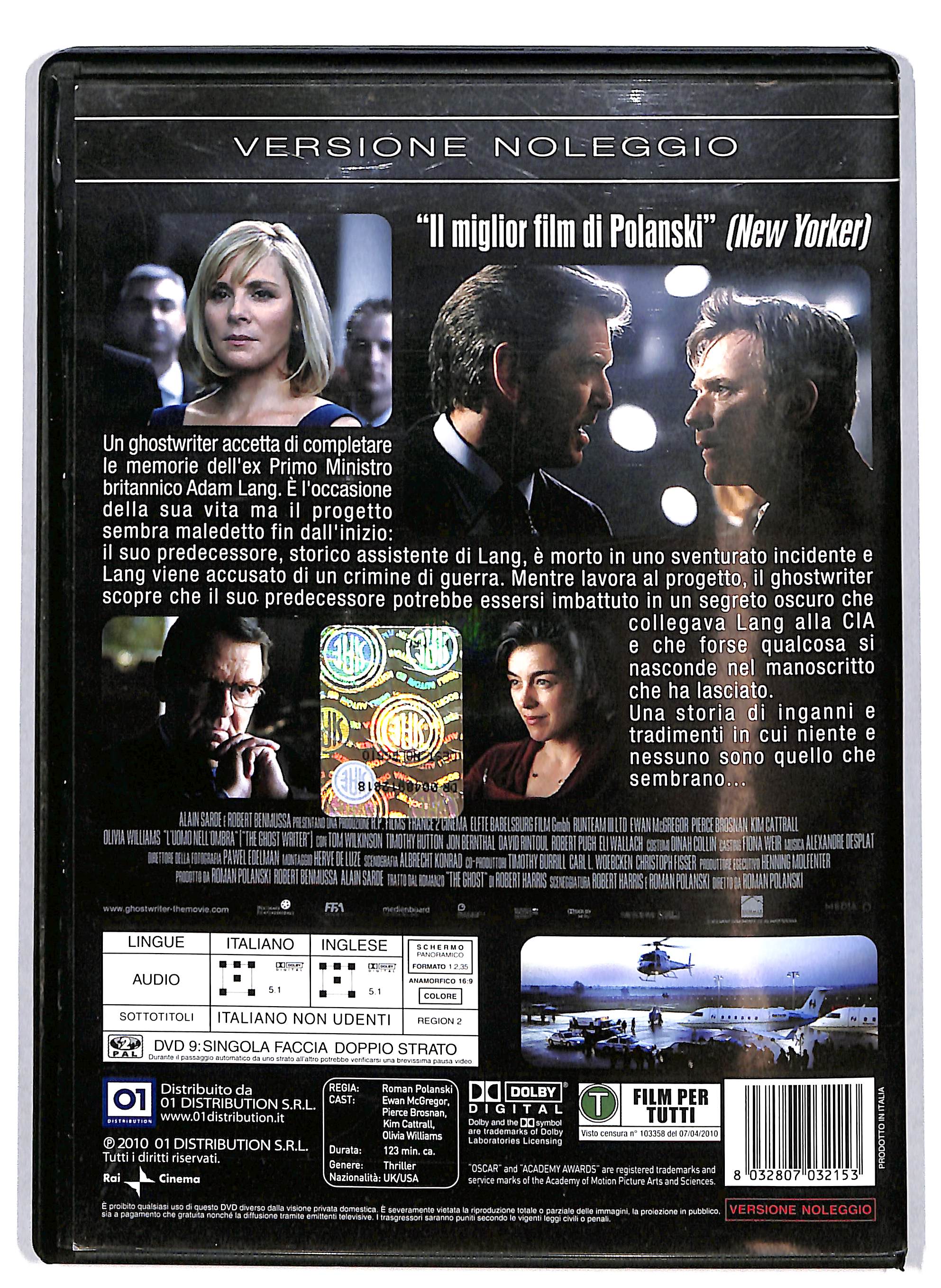 EBOND L'uomo nell'ombra - NOLEGGIO DVD DB729335 - Image 2