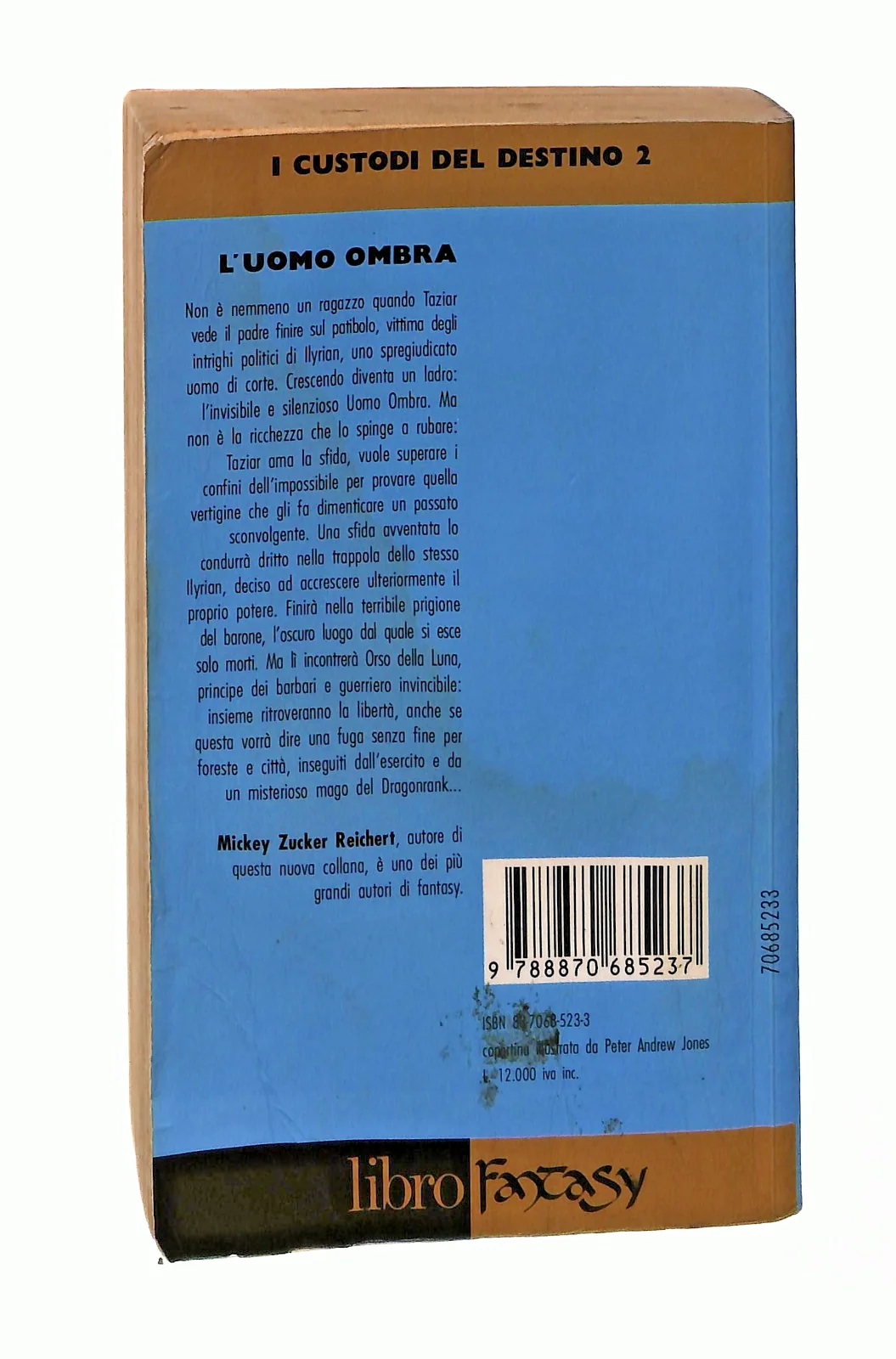 EBOND L Uomo Ombra I Custodi Del Destino M Z Reichert El Edizioni Libro LI046526 - Image 2