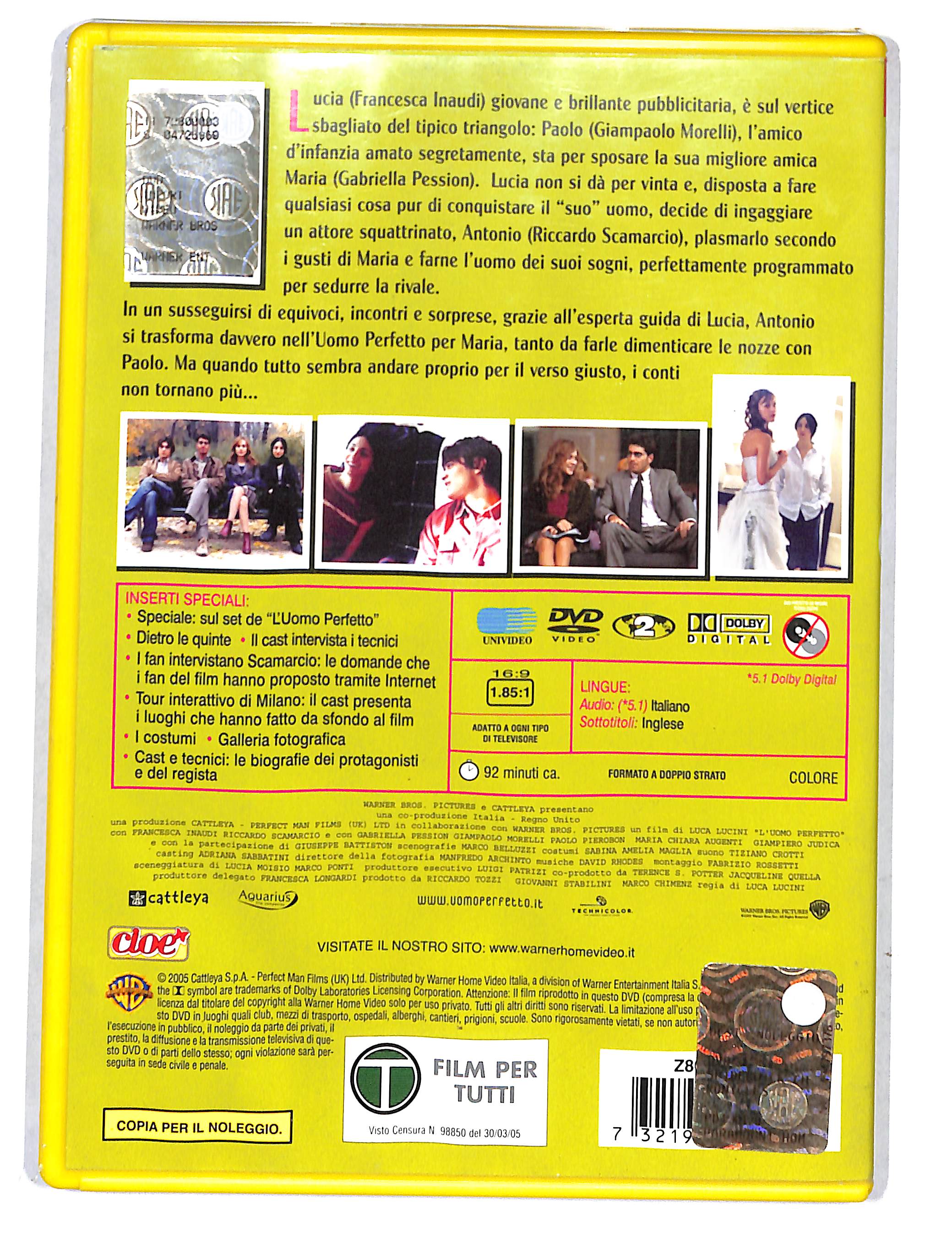 EBOND L'uomo perfetto NOLEGGIO DVD DB726429 - Image 2