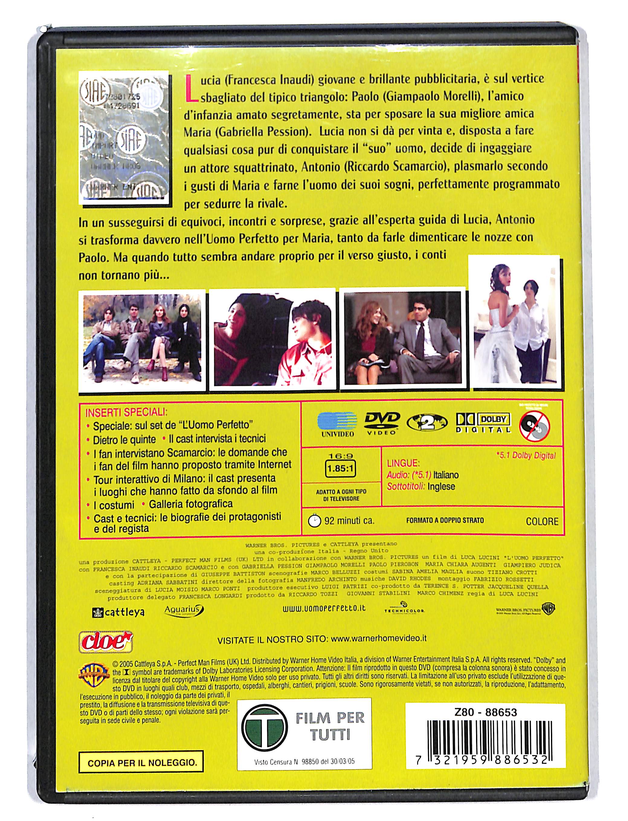 EBOND L'uomo Perfetto NOLEGGIO DVD DB738321 - Image 2