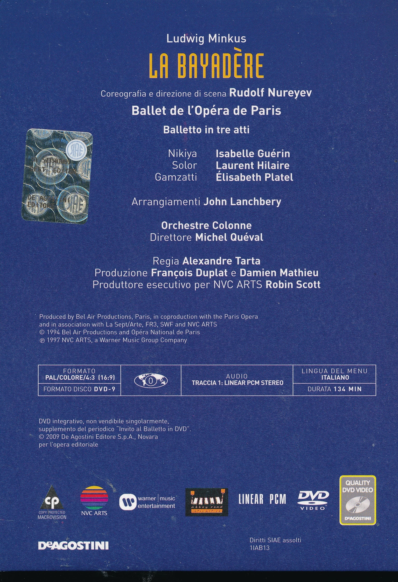 EBOND La Bayadere + booklet DVD DB729911 - Image 2