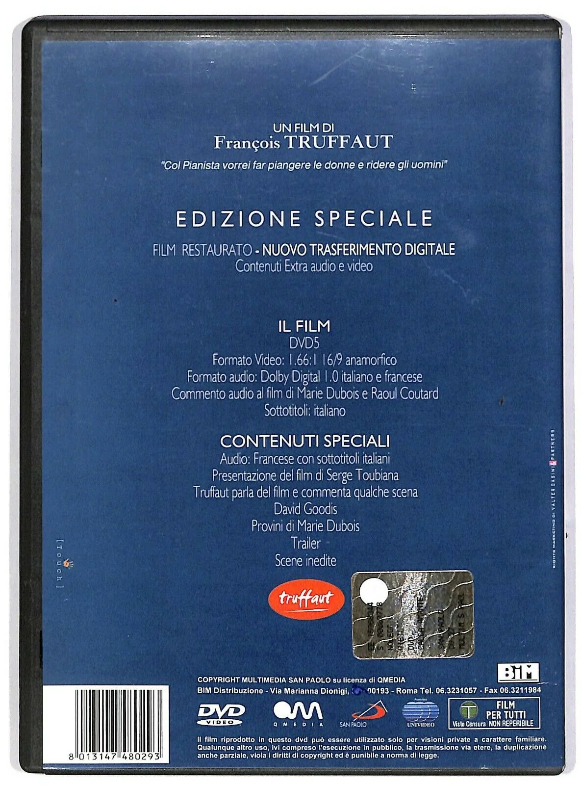 EBOND La Calda Amante Di Francois Truffaut [no Ita] DVD DB739165 - Image 2