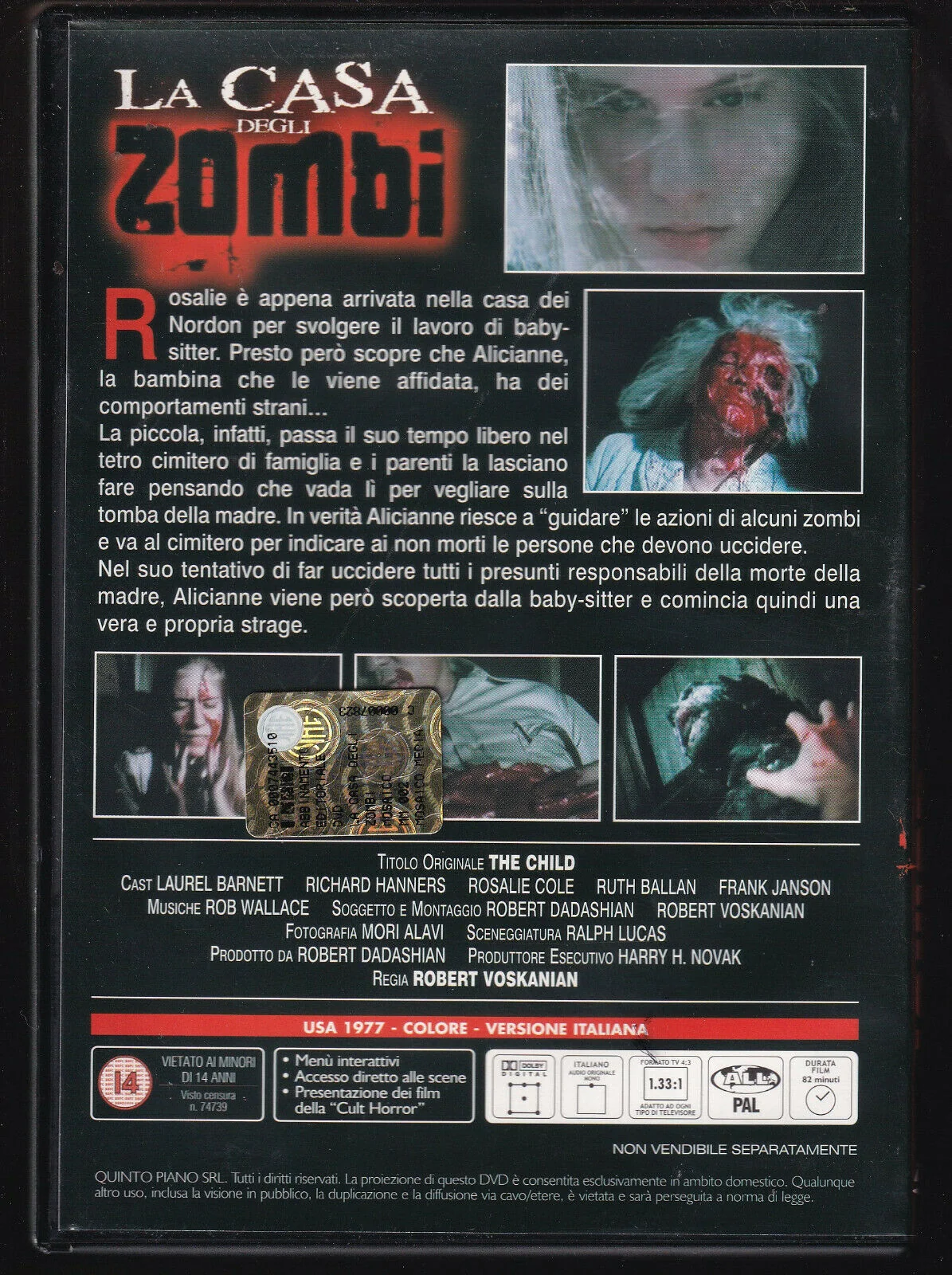 EBOND La Casa Degli Zombi EDITORIALE DVD DB691814 - Image 2