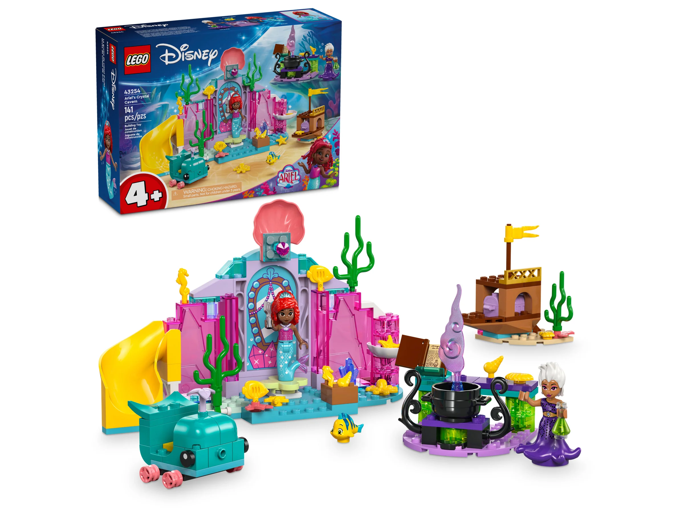 LEGO 43254 La Caverna di Cristallo di Ariel