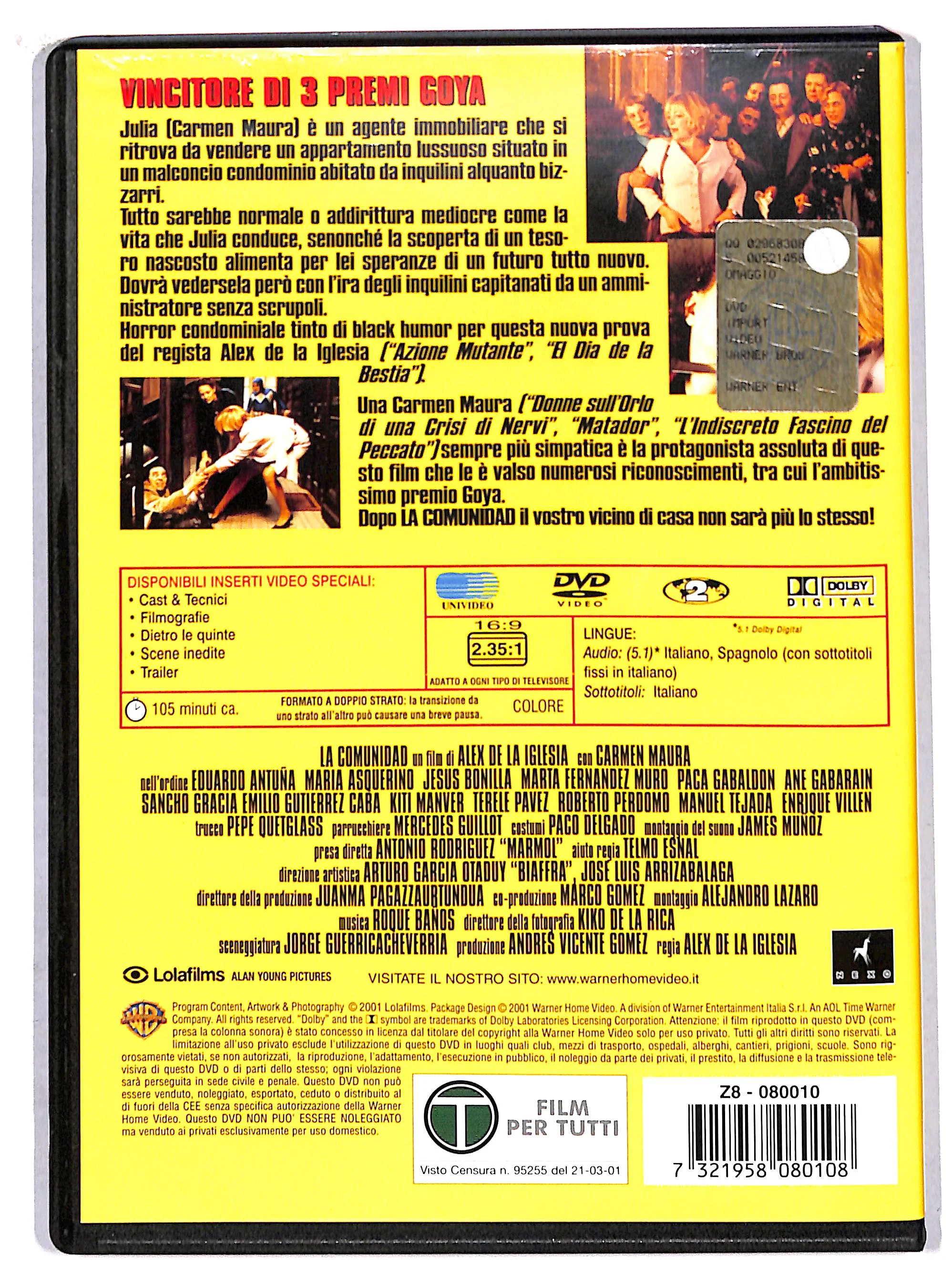 EBOND La comunidad - intrigo all'ultimo piano DVD DB699760 - Image 2