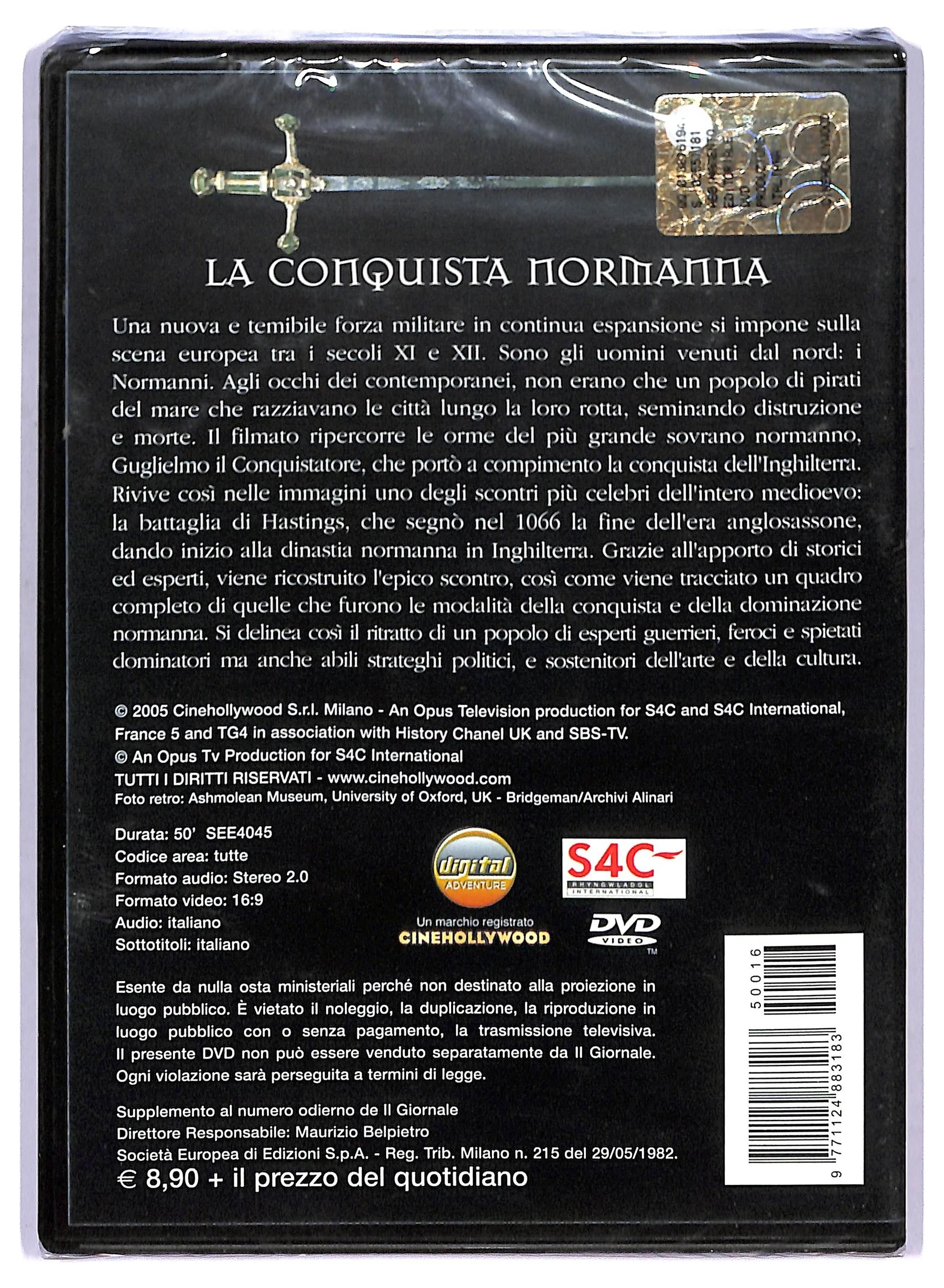 EBOND La conquista normanna EDITORIALE DVD DB751624 - Image 2