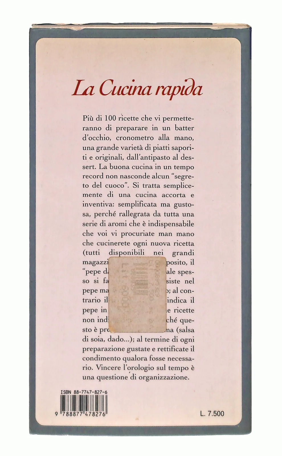 EBOND La Cucina Rapida S Hachet Larus 1997 Libro LI048562 - Image 2