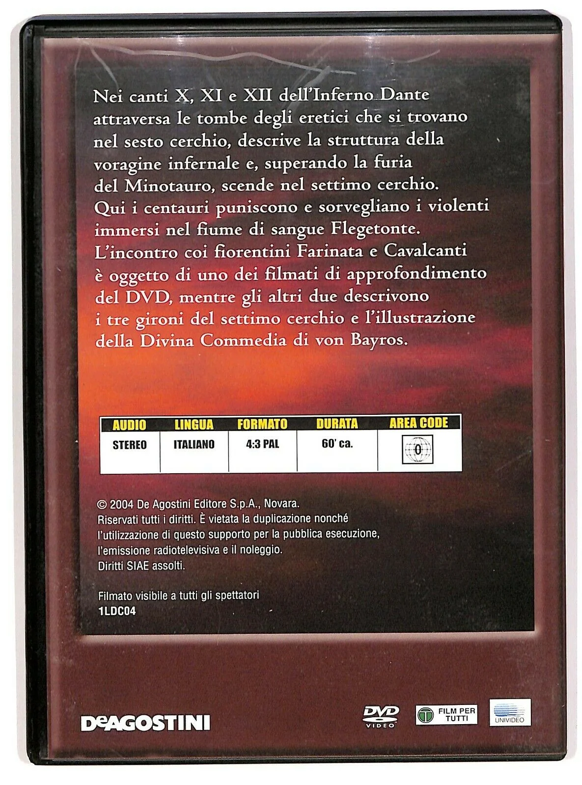 EBOND La Divina Commedia Vol.4 Inferno. Canto X - Xi - Xii DVD DB730338 - Image 2