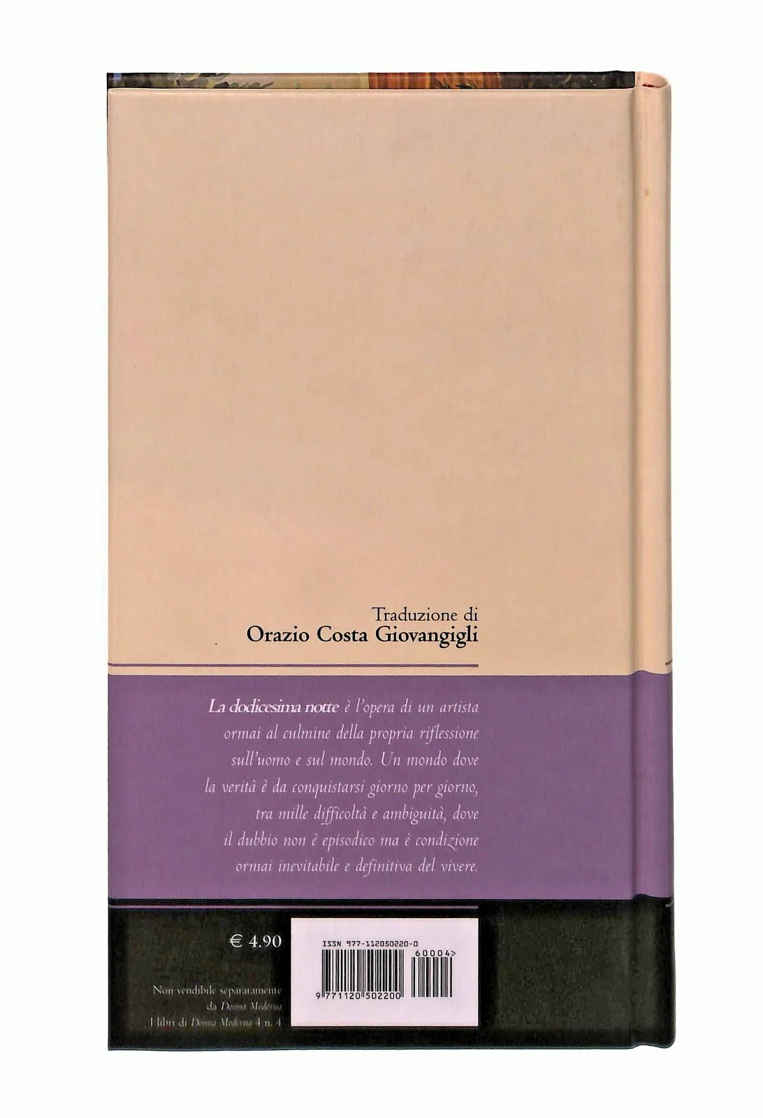 EBOND La Dodicesima Notte Shakespeare Testo Inglese a Fronte Libro LI048158 - Image 2