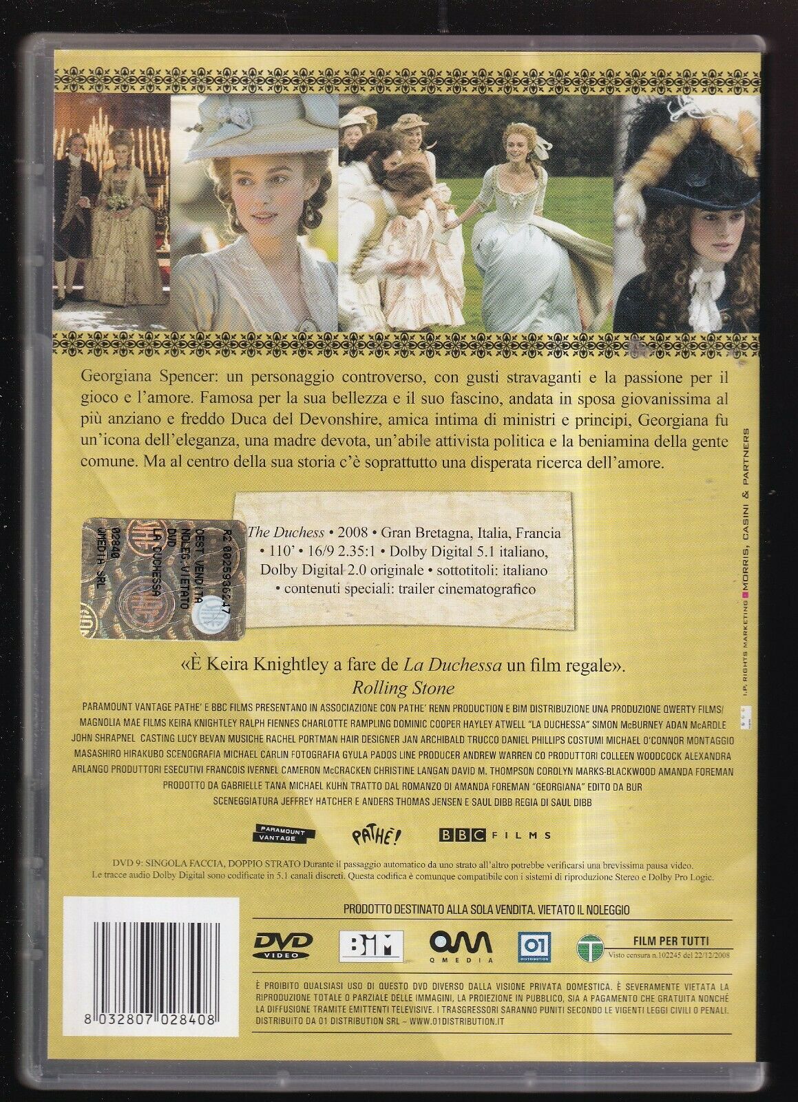 EBOND La Duchessa - NOLEGGIO DVD DB722707 - Image 2