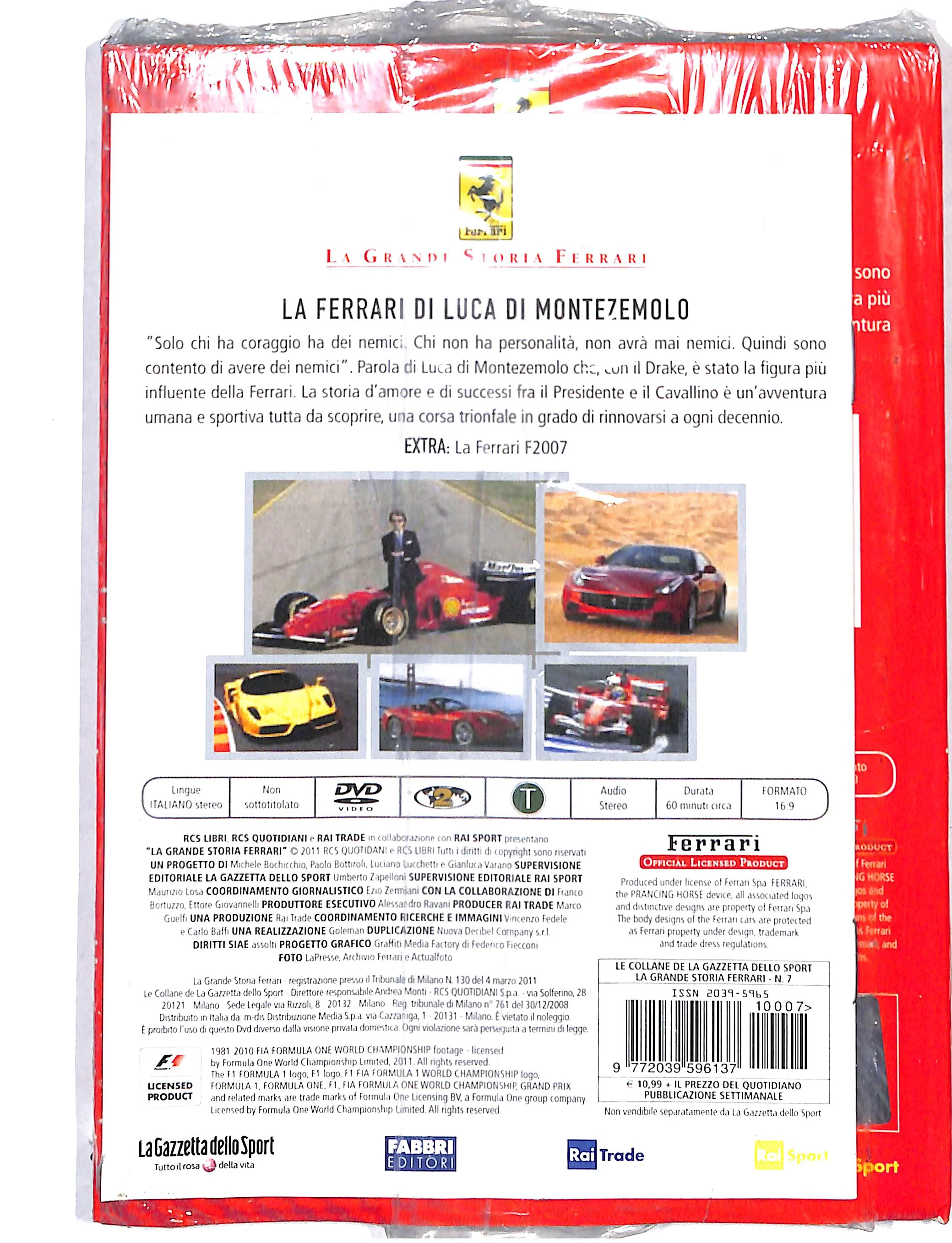 EBOND La Ferrari di Luca di Montezemolo vol.7 DVD DB721834 - Image 2