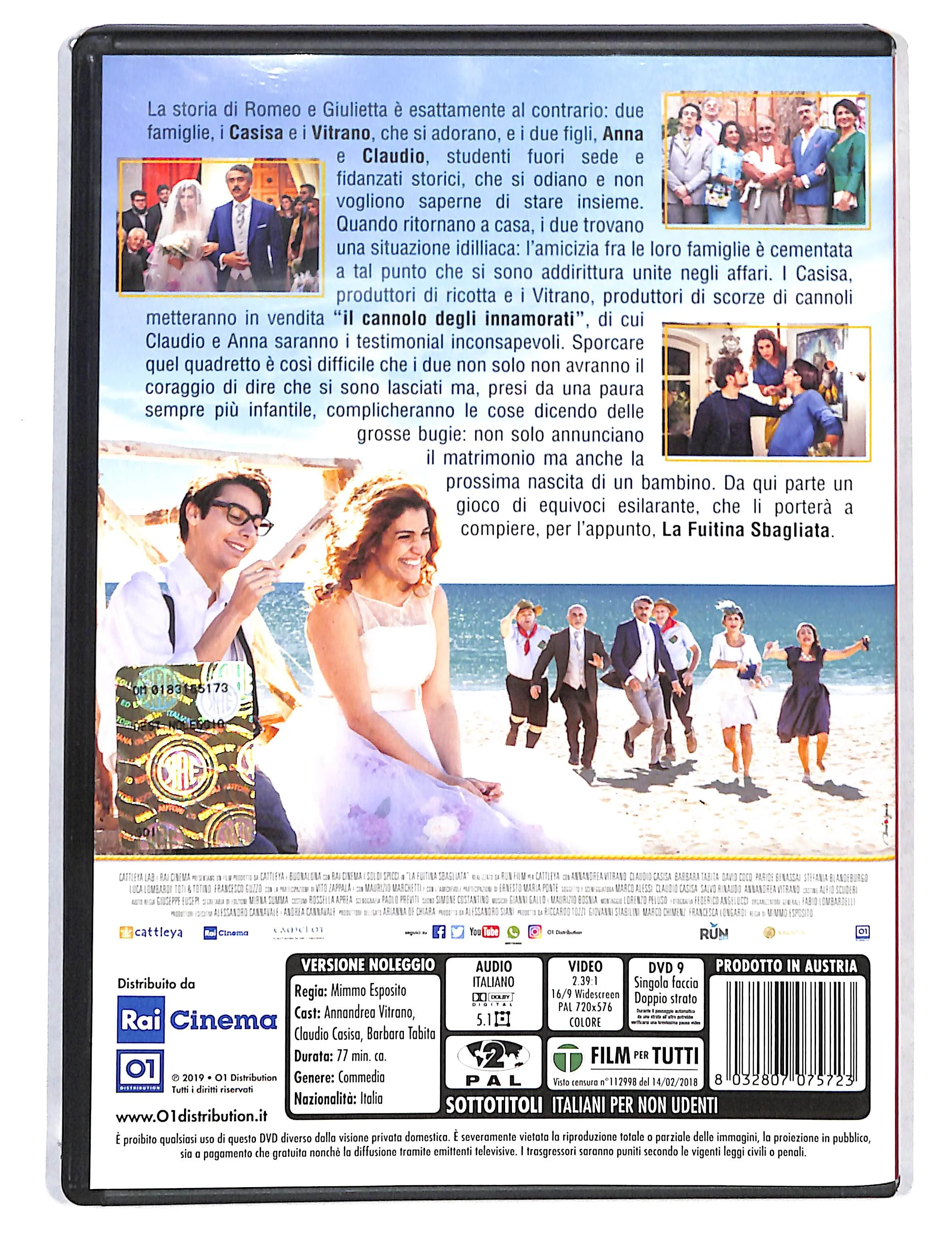 EBOND La Fuitina Sbagliata DVD DB723806 - Image 2