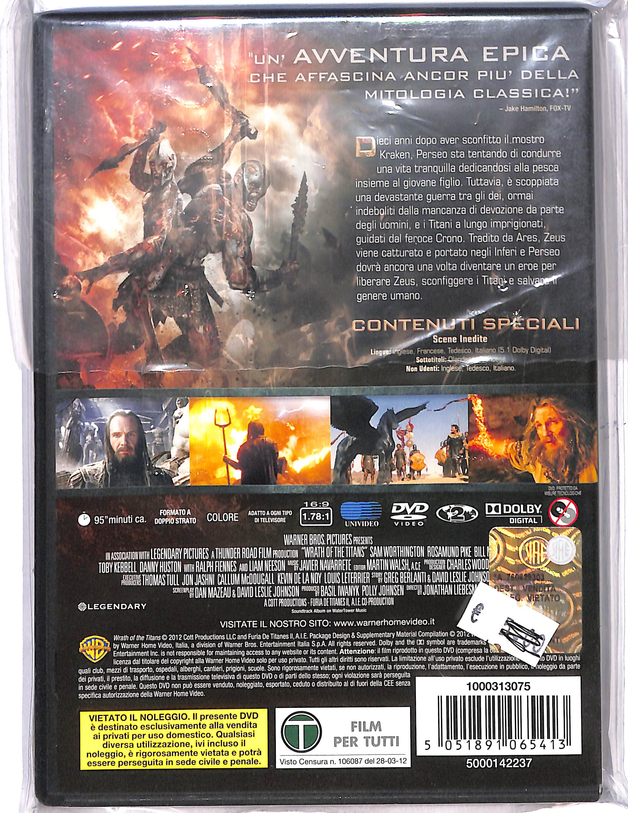 EBOND La furia dei Titani DVD DB712458 - Image 2