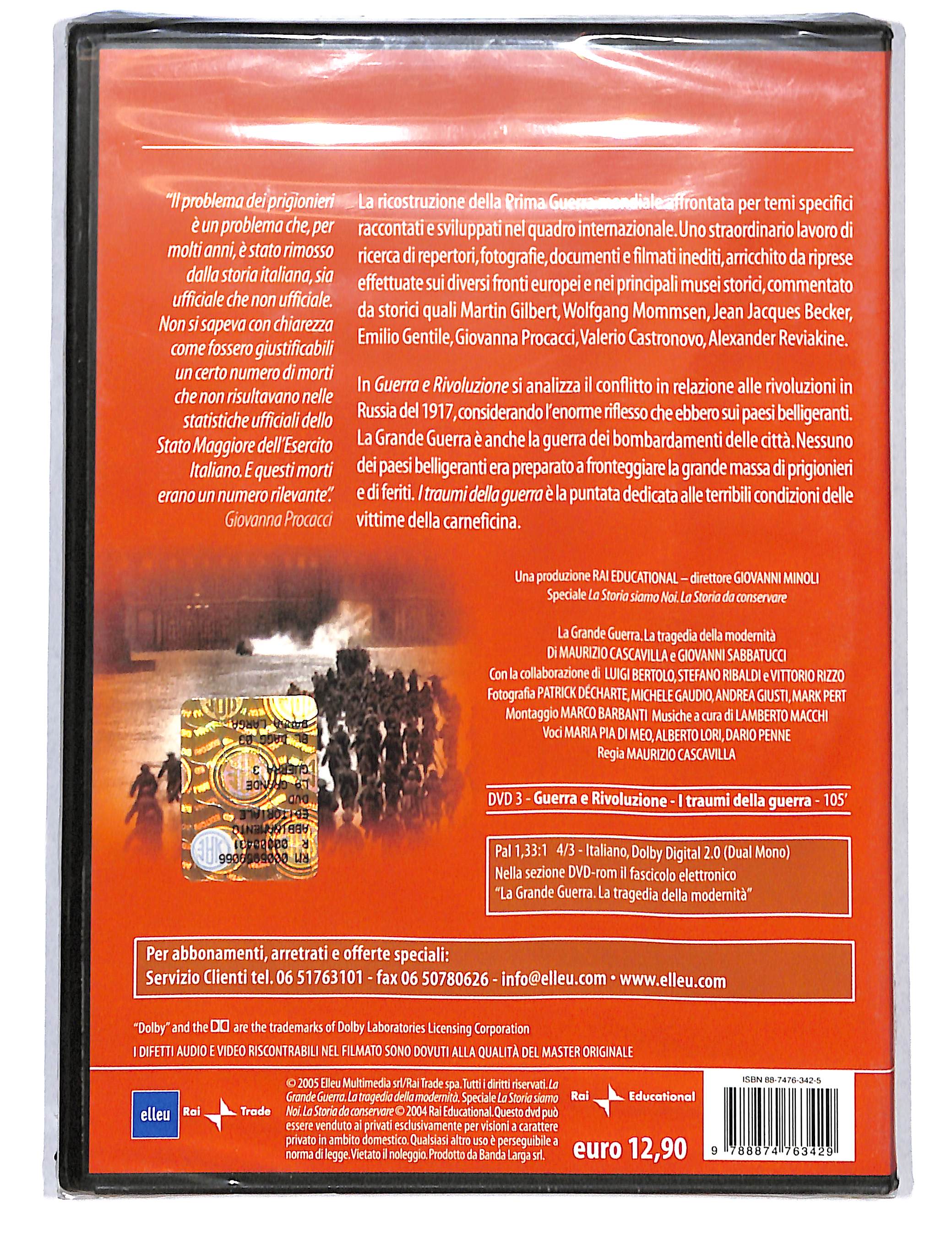 EBOND La Grande Guerra Guerra e rivoluzione - I traumi della guerra DVD DB753839 - Image 2
