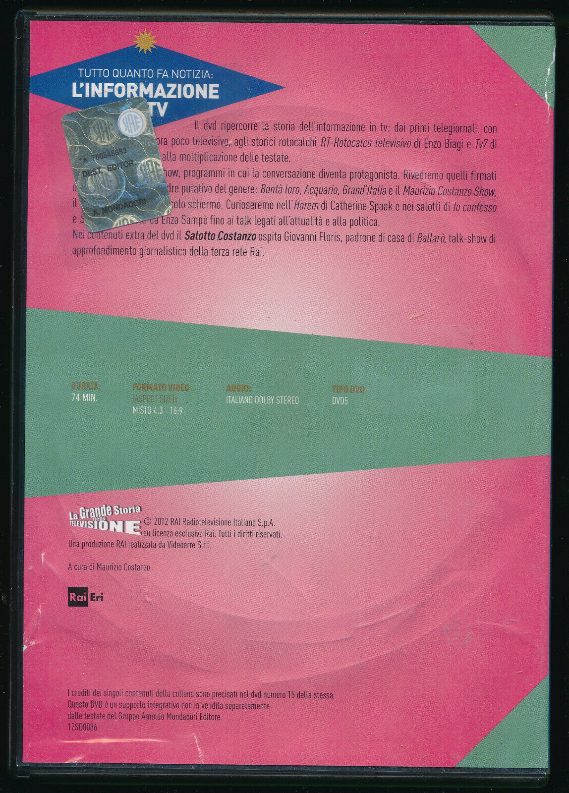 EBOND La Grande Storia Della Tv - Vol.10 Editoriale DVD DB712143 - Image 2