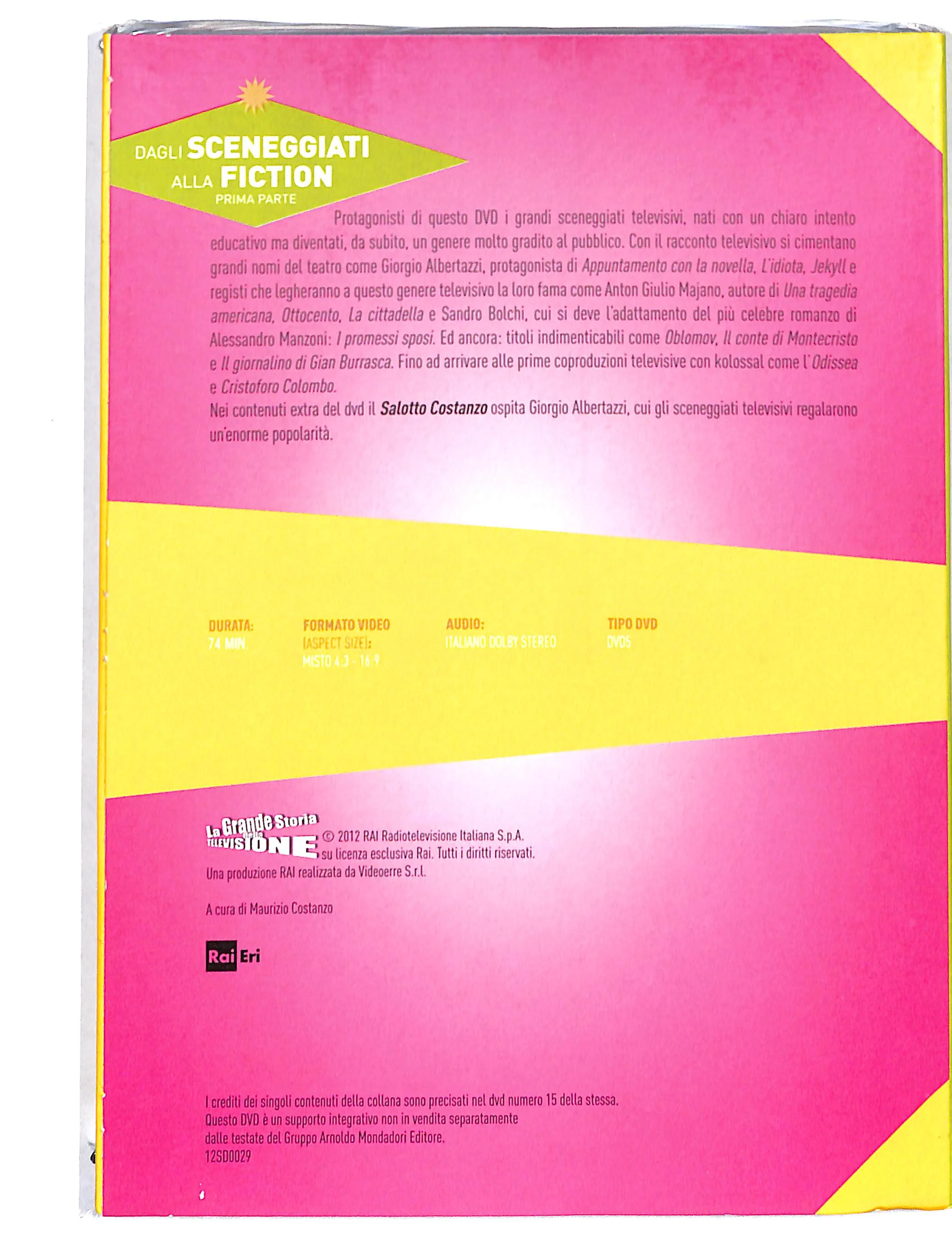 EBOND La Grande Storia Della TV vol.3 dagli sceneggiati alla fiction DVD DB721825 - Image 2