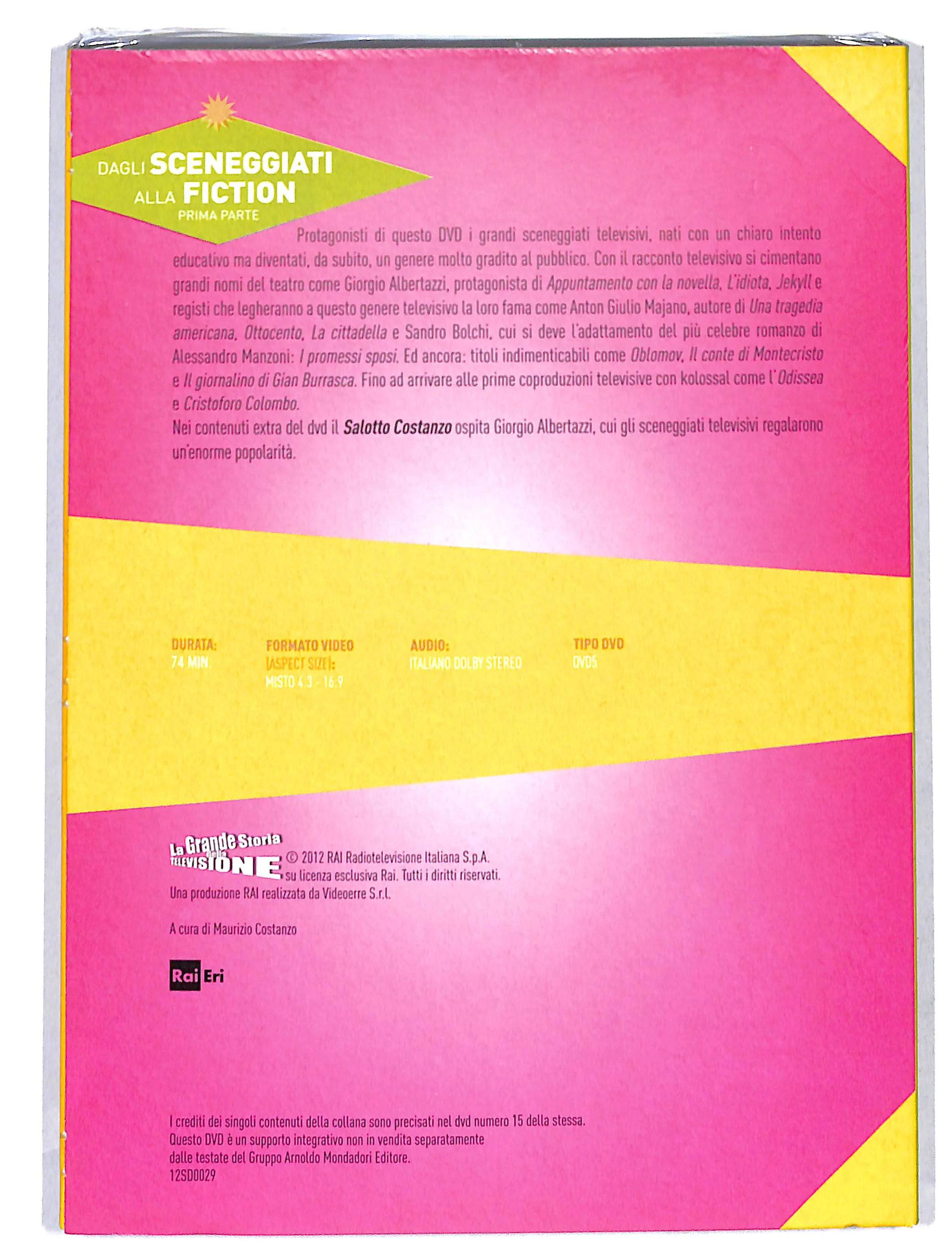 EBOND La Grande storia della tv vol 3 dagli sceneggiati alla fiction DVD DB748811 - Image 2