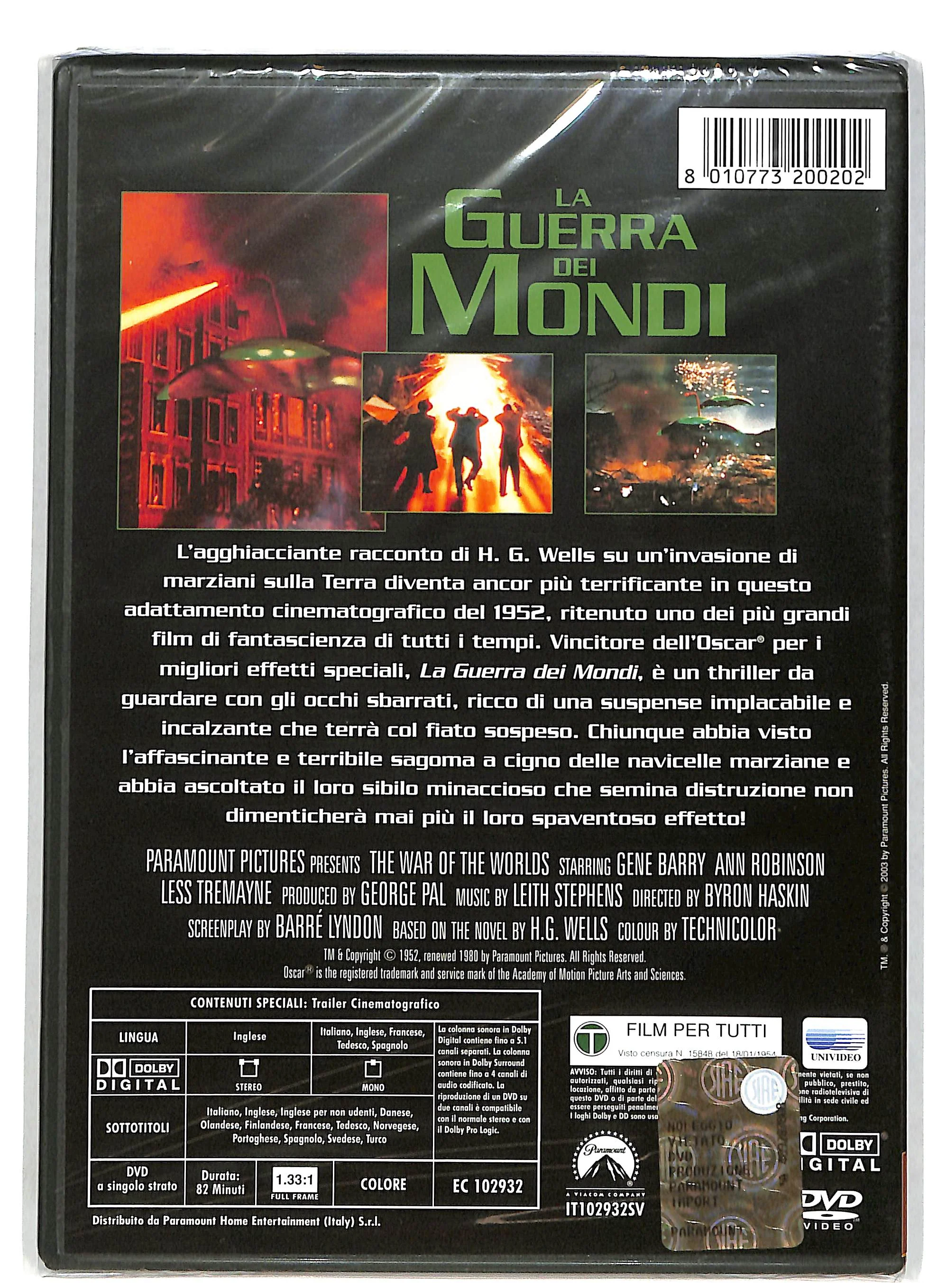 EBOND La guerra dei mondi DVD DB717441 - Image 2