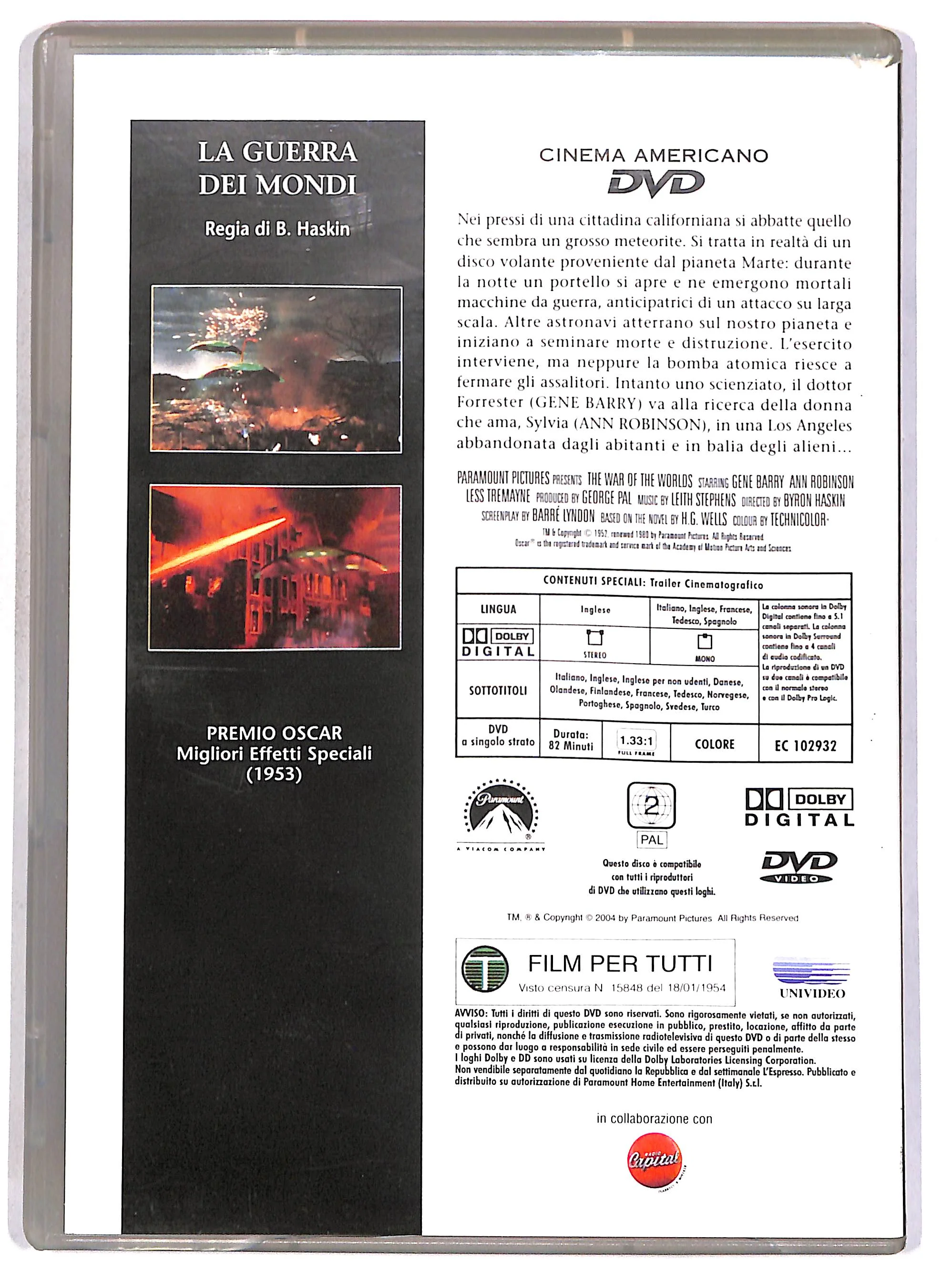 EBOND La guerra dei mondi EDITORIALE DVD DB758624 - Image 2