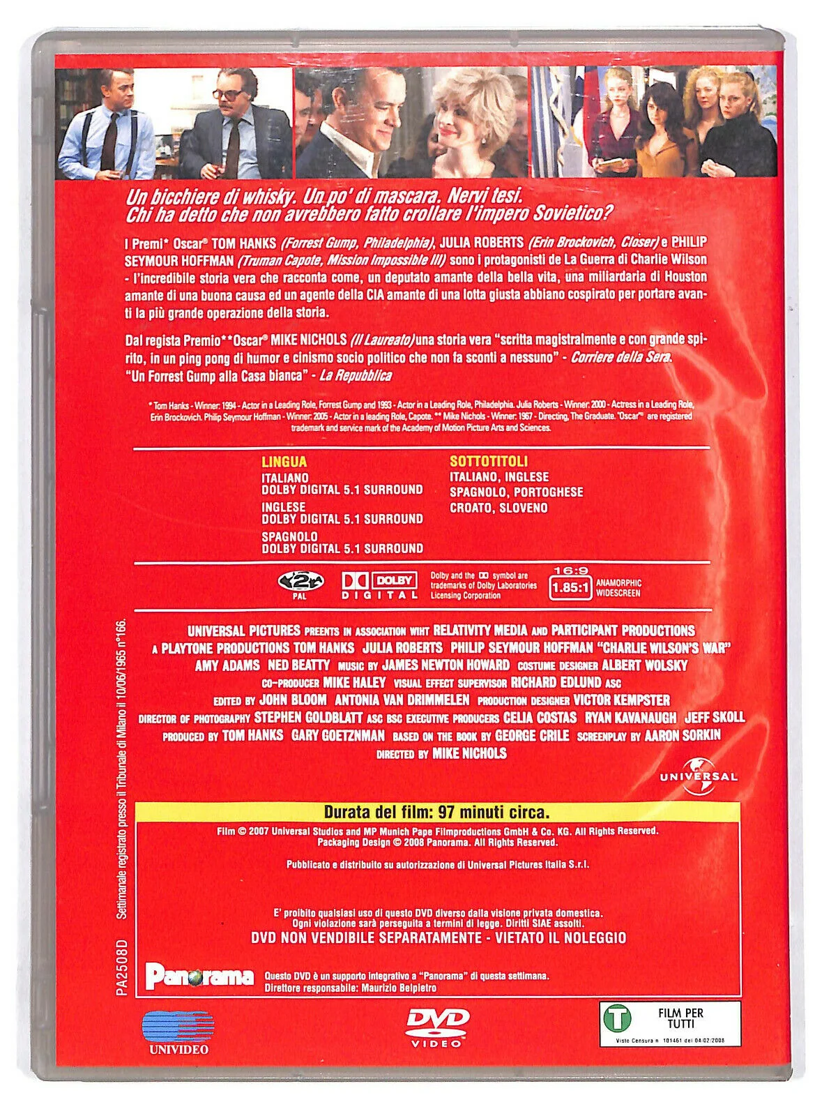 EBOND La Guerra Di Charlie Wilson Editoriale DVD DB759816 - Image 2