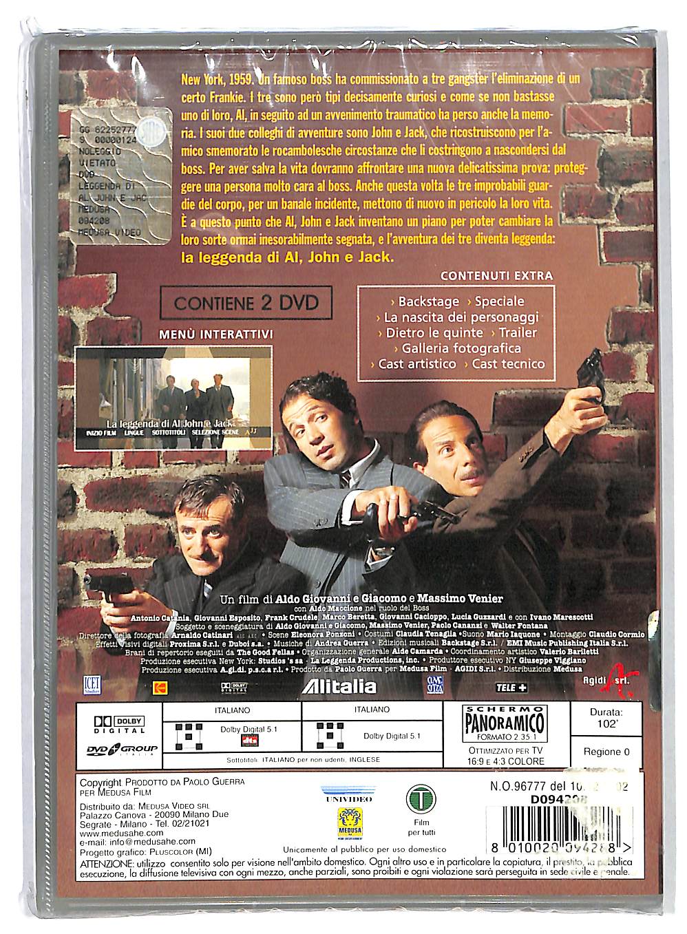 EBOND La leggenda di Al, John e Jack (2 dischi) DVD DB768810 - Image 2
