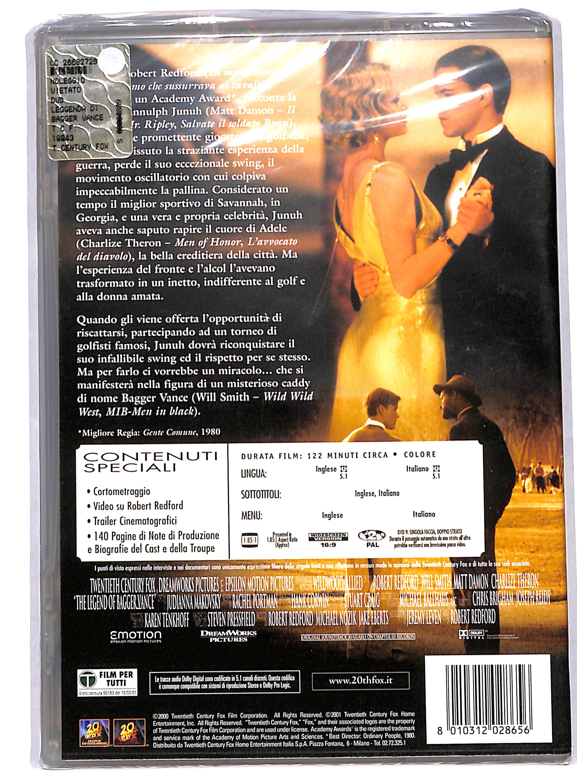 EBOND la leggenda di bagger vance DVD DB744841 - Image 2