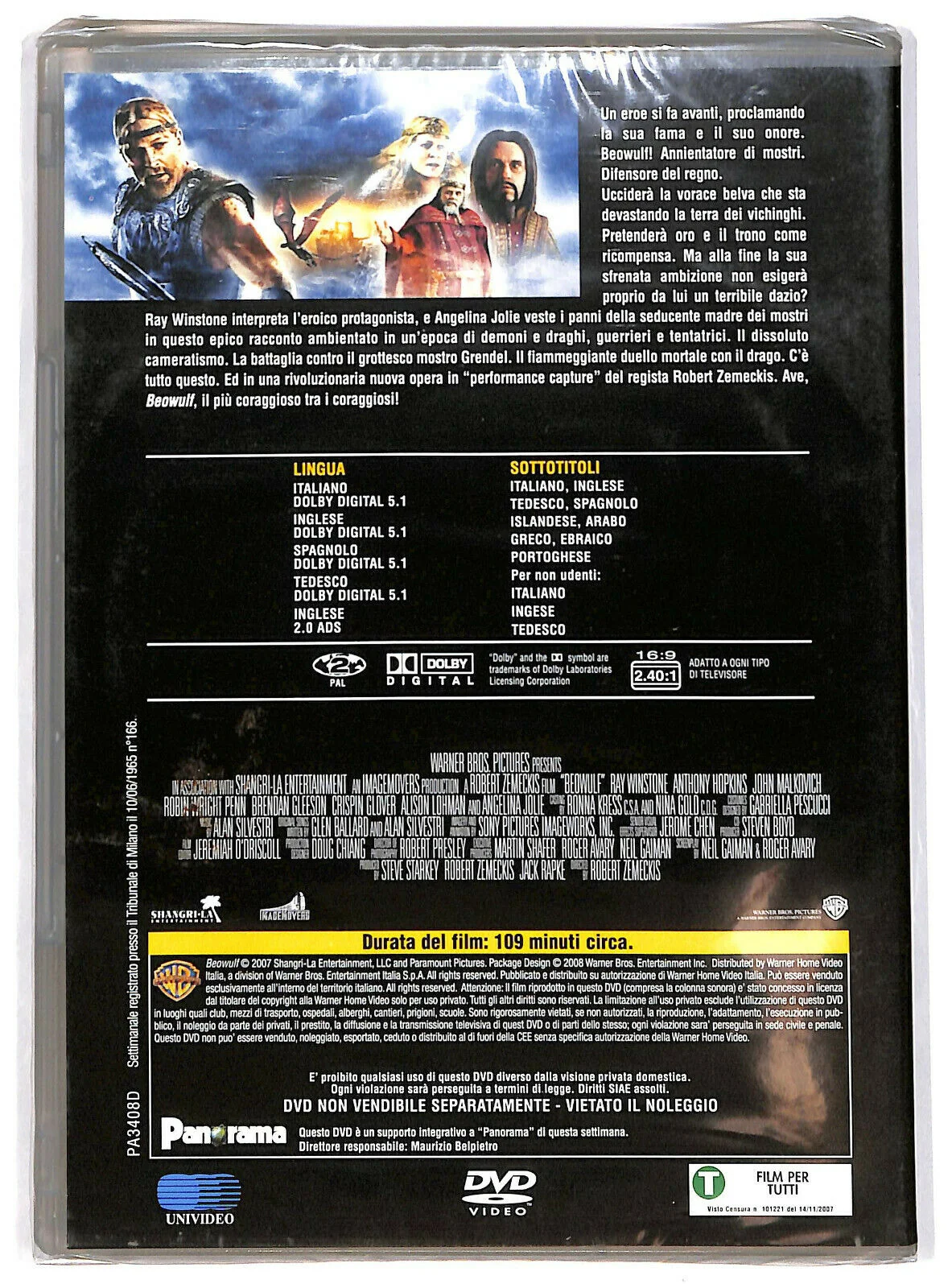 EBOND La Leggenda Di Beowulf Editoriale DVD DB756160 - Image 2