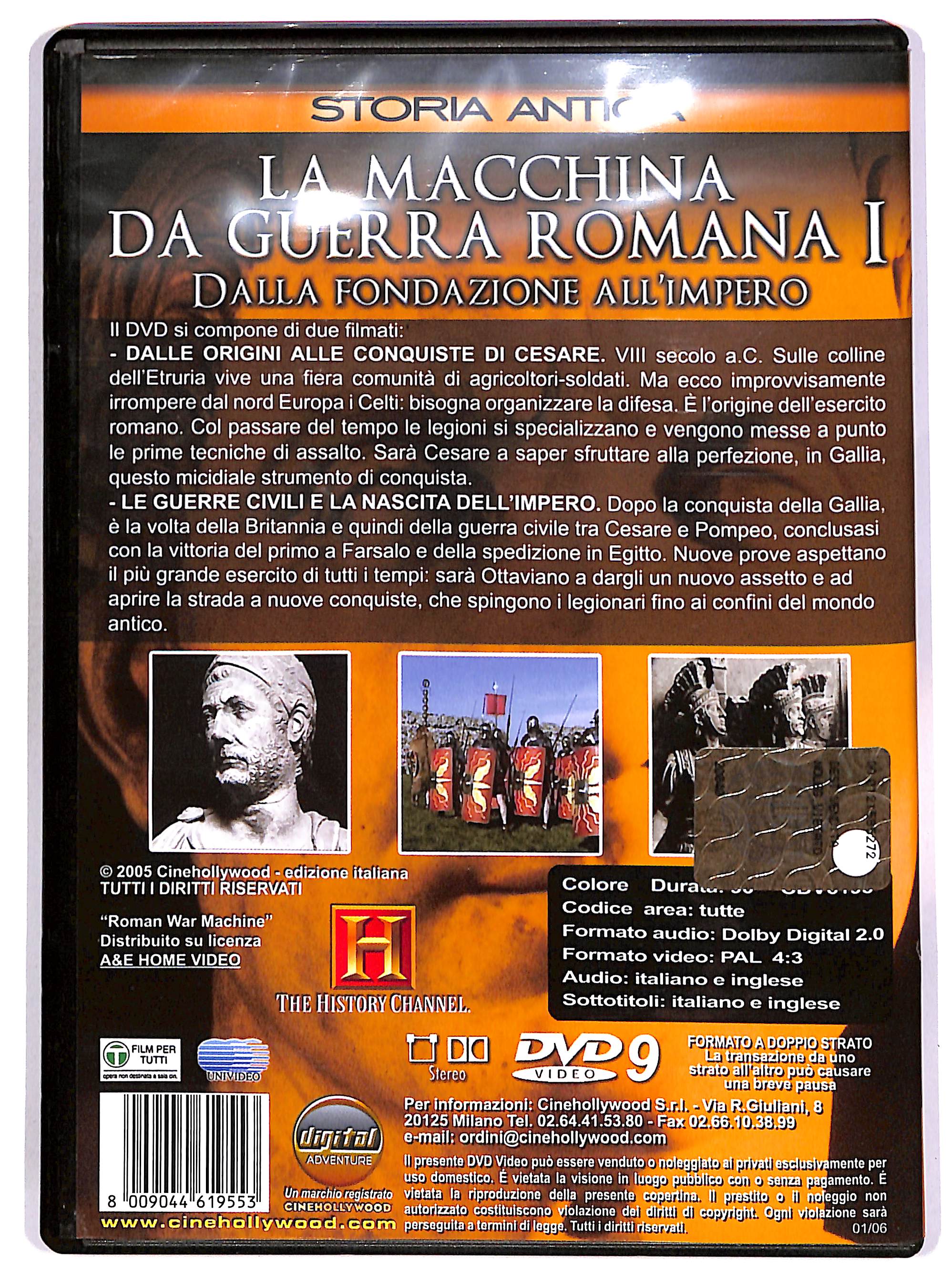 EBOND La macchina da guerra romana Vol.1 DVD DB768835 - Image 2