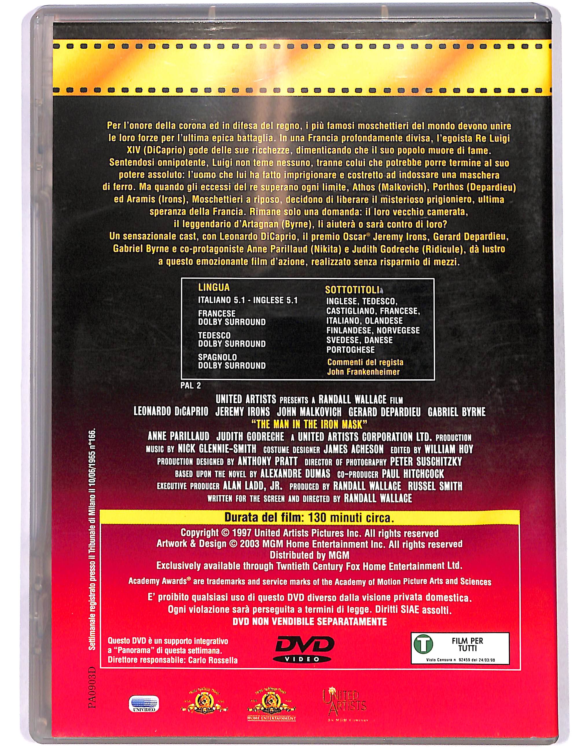 EBOND La maschera di Ferro EDITORIALE DVD DB725735 - Image 2