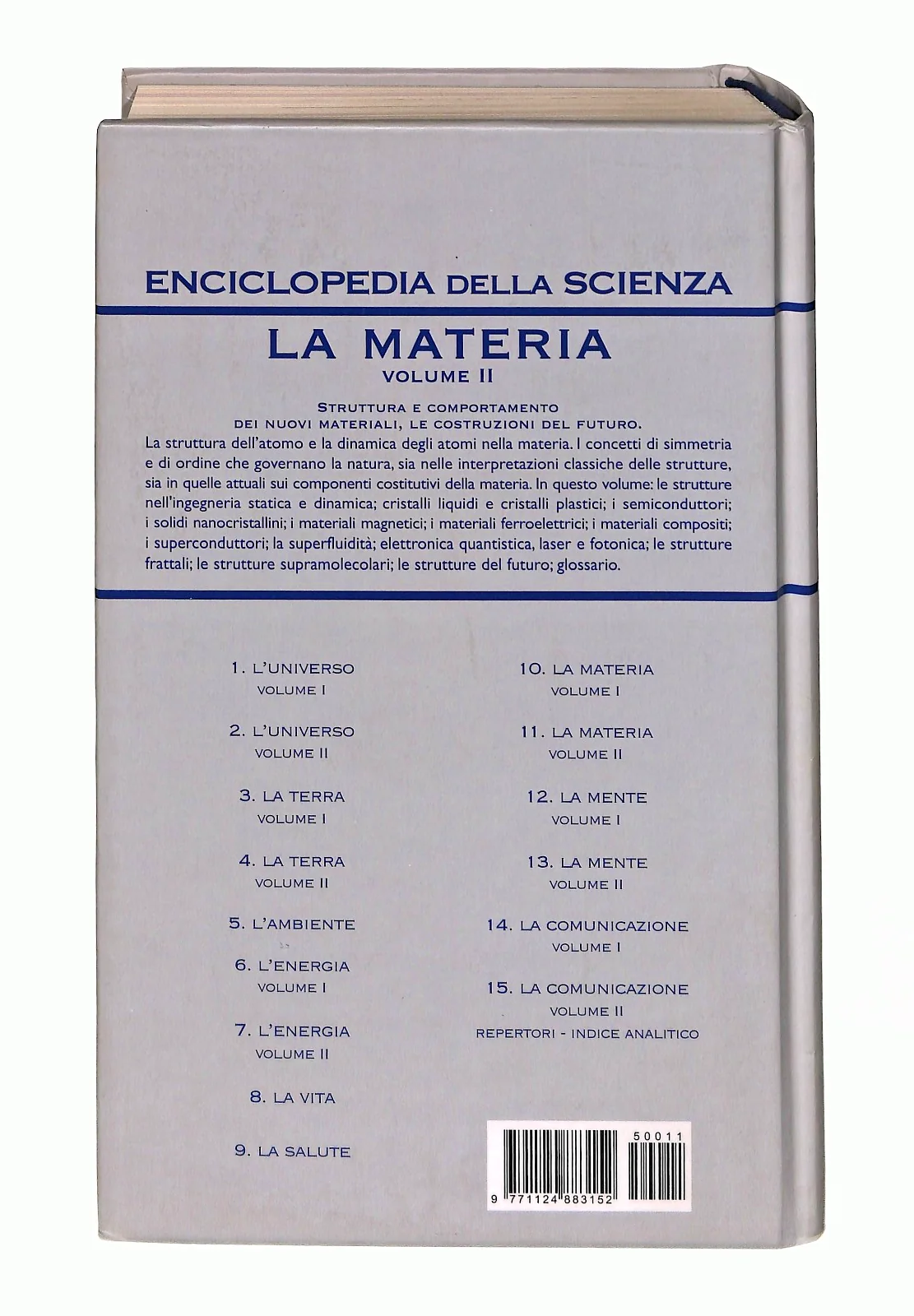 EBOND La Materia Enciclopedia Della Scienza Vol Ii Il Giornale Libro LI046851 - Image 2