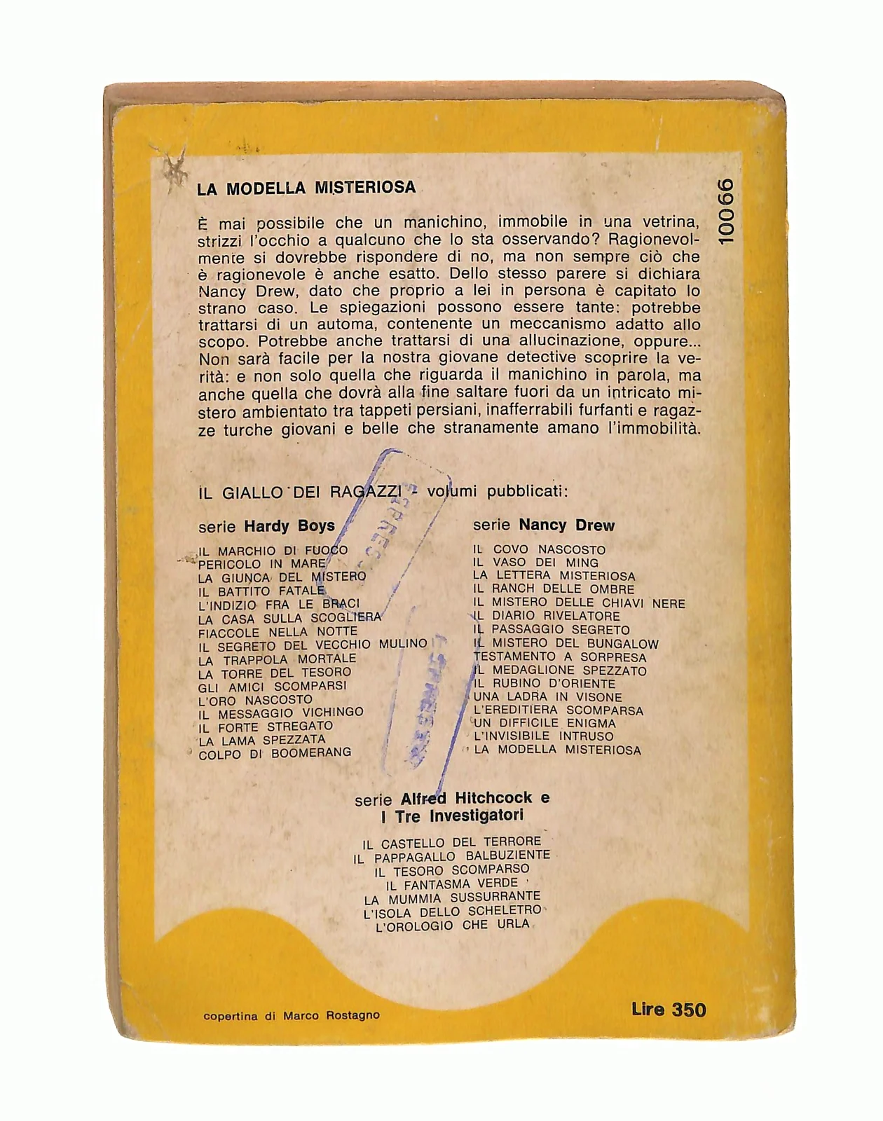 EBOND La Modella Misteriosa C Keene Giallo Ragazzi Mondadori Libro LI048754 - Image 2