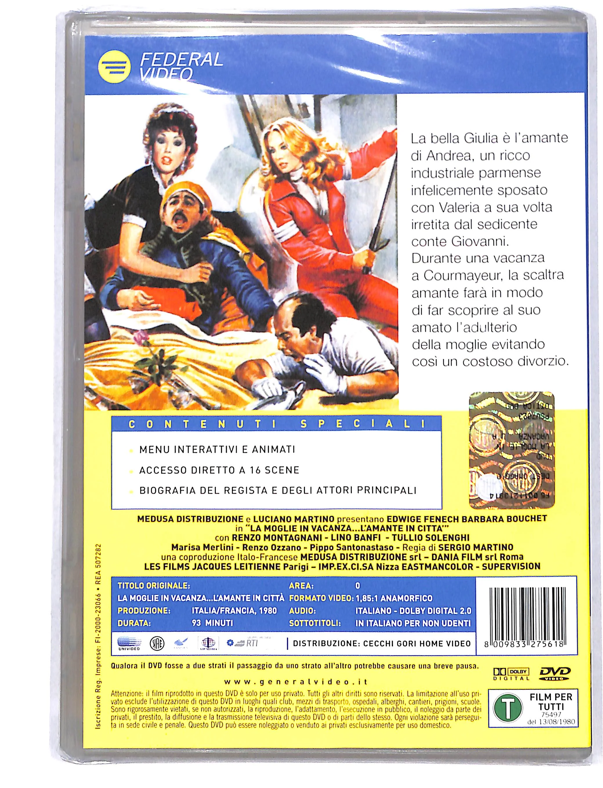 EBOND La Moglie In Vacanza L'amante In Citta DVD DB730622 - Image 2