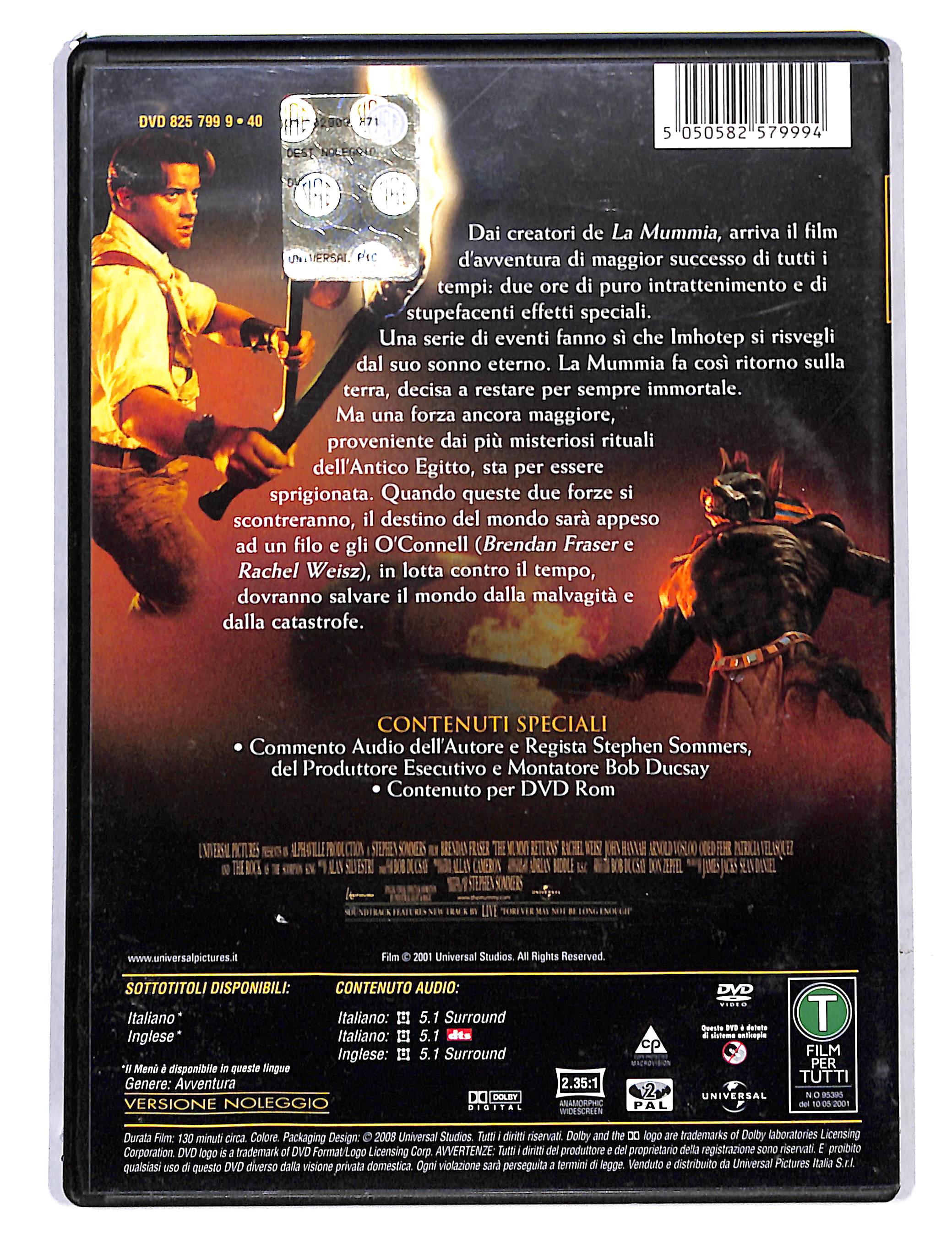 EBOND La Mummia il ritorno NOLEGGIO DVD DB736840 - Image 2