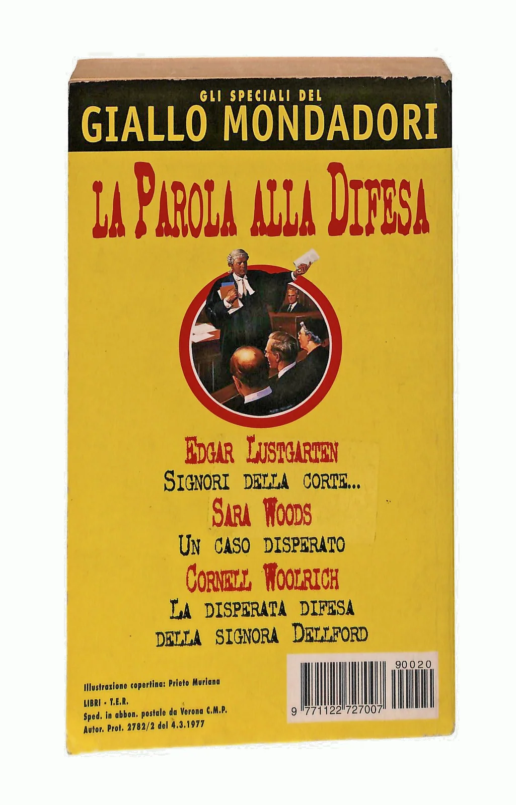 EBOND La Parola Alla Difesa Lustgarten Woods Woolrich Mondadori Libro LI048675 - Image 2