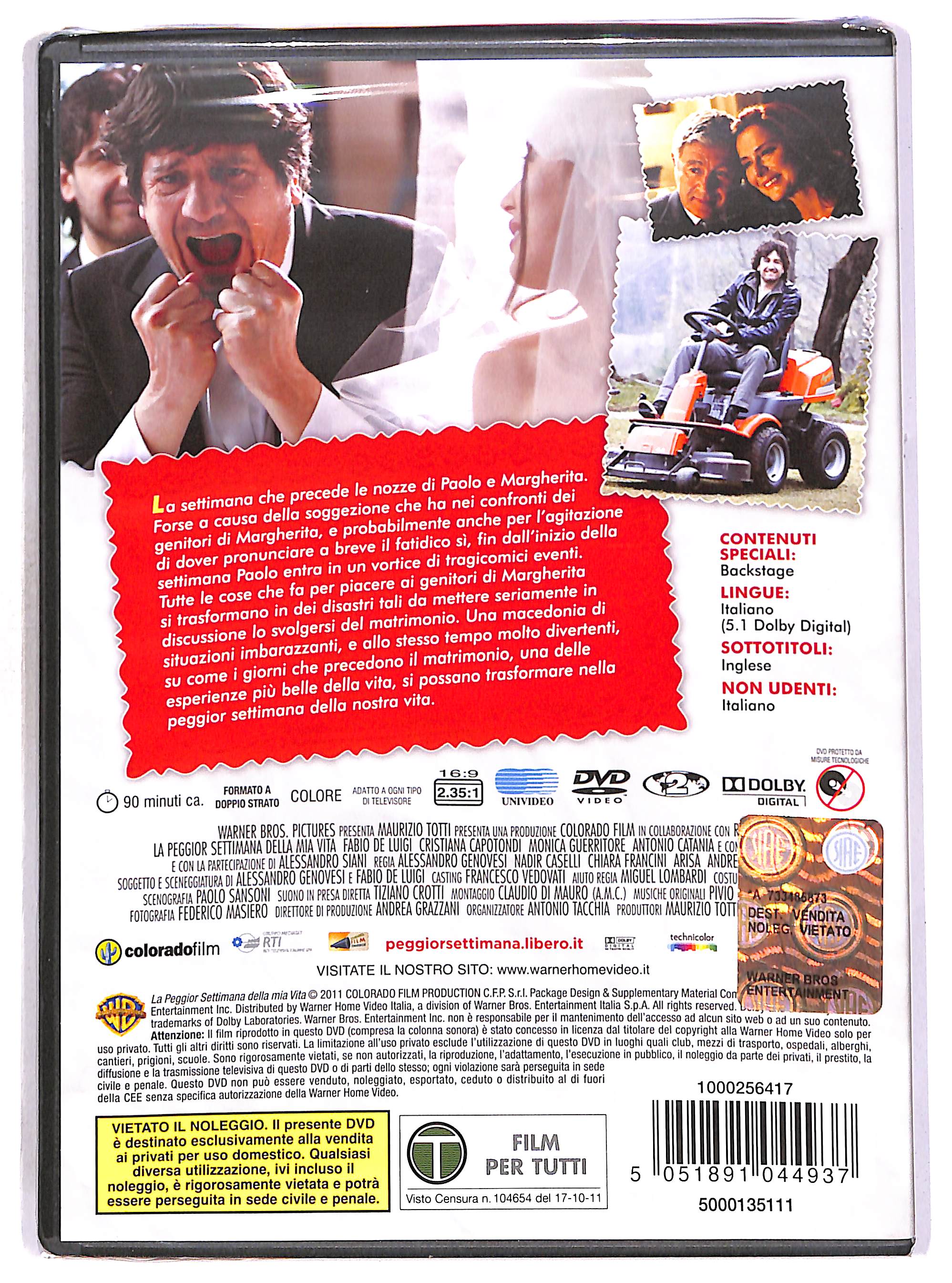 EBOND La peggior settimana della mia vita NOLEGGIO DVD DB756348 - Image 2