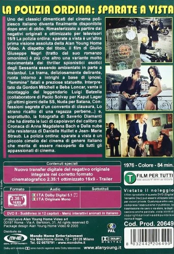 EBOND La Polizia Ordina: Sparate A Vista DVD DB711131 - Image 2