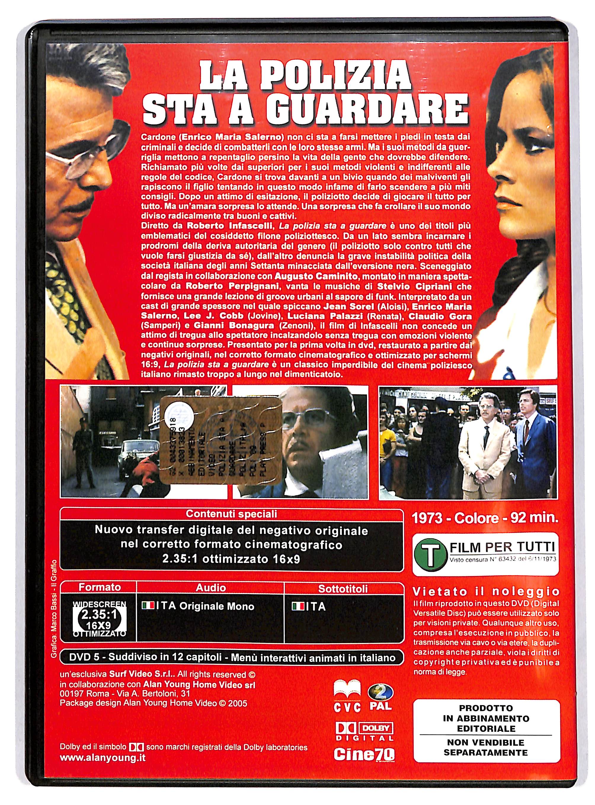 EBOND La polizia sta a guardare EDITORIALE DVD DB713923 - Image 2
