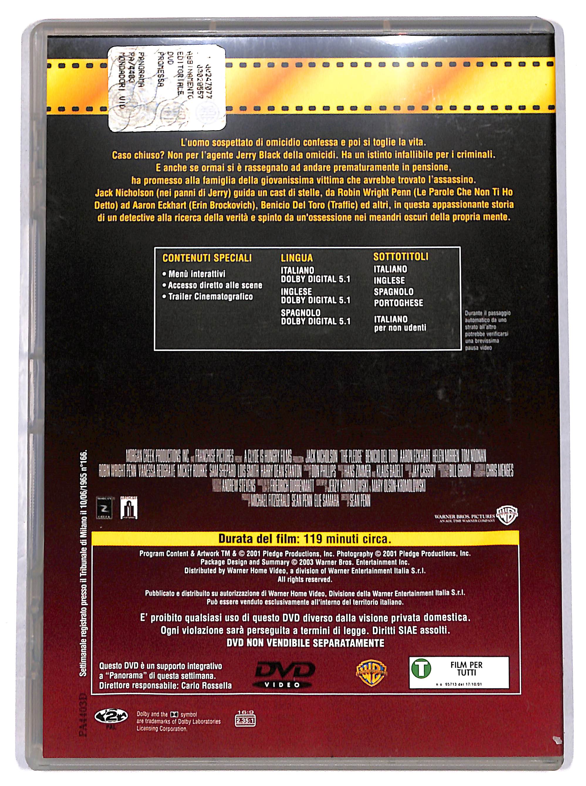 EBOND La promessa - EDITORIALE DVD DB744852 - Image 2