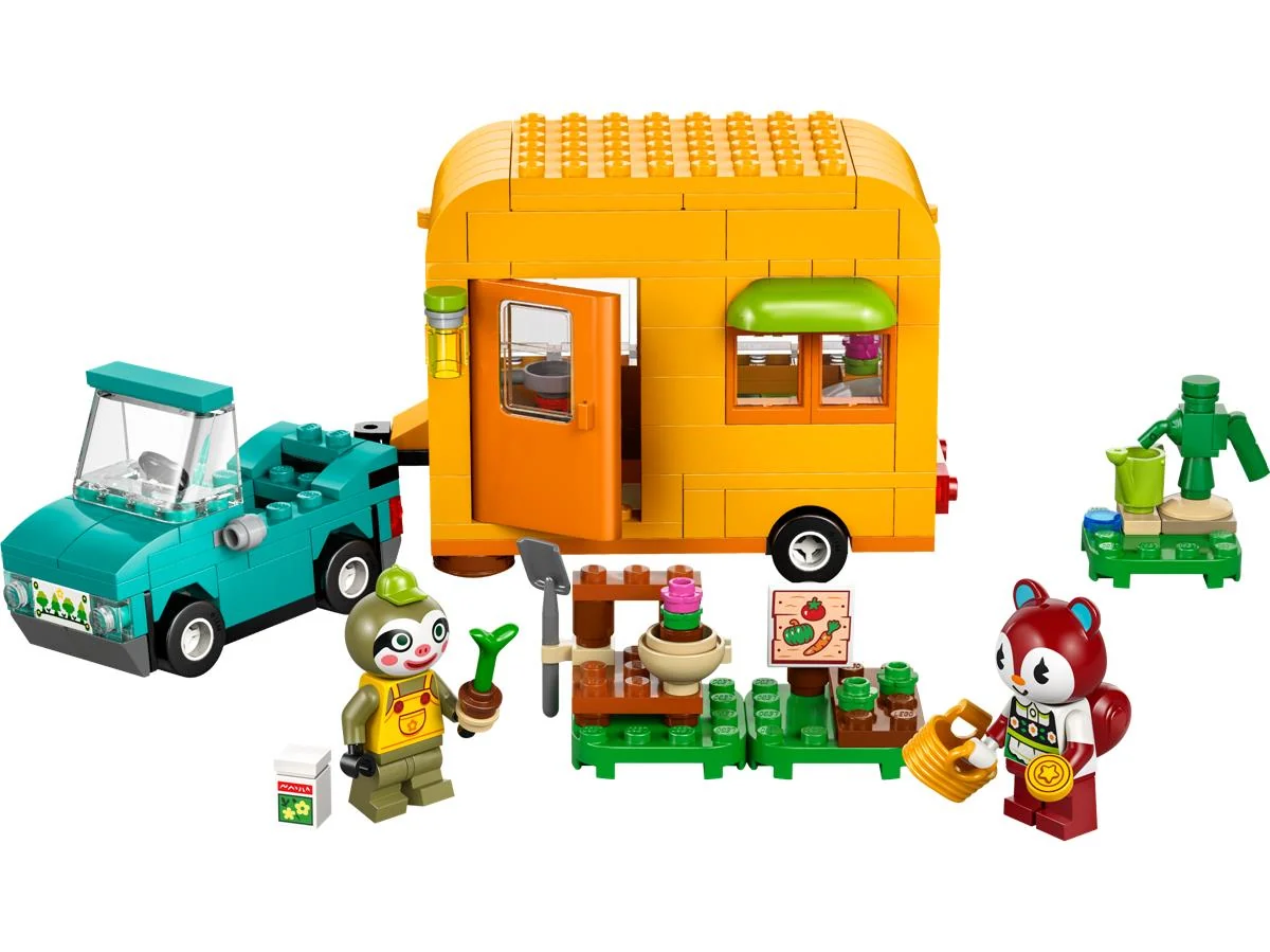 LEGO 77054 La roulotte e il negozio di giardinaggio di Florindo - Image 3