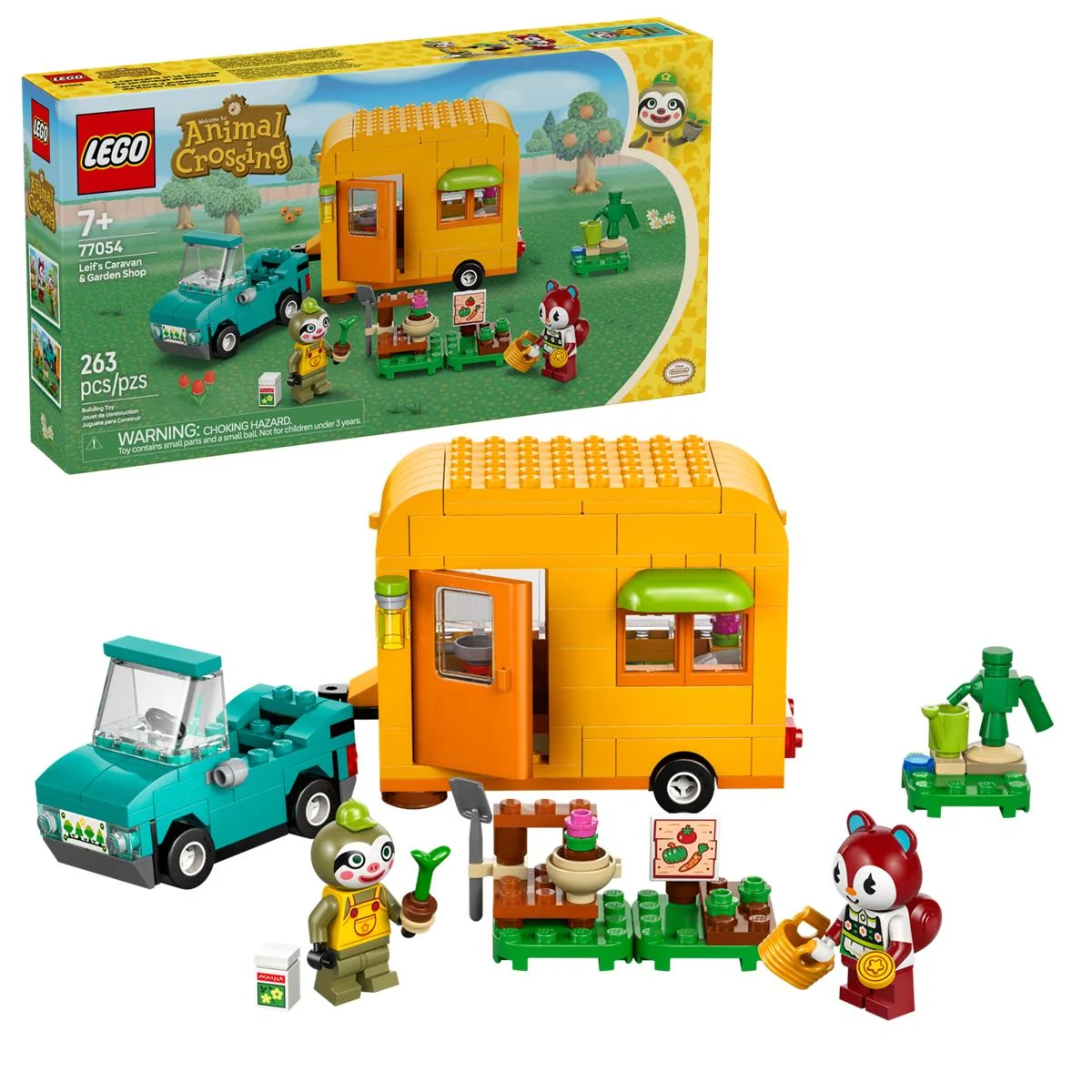 LEGO 77054 La roulotte e il negozio di giardinaggio di Florindo - Image 4