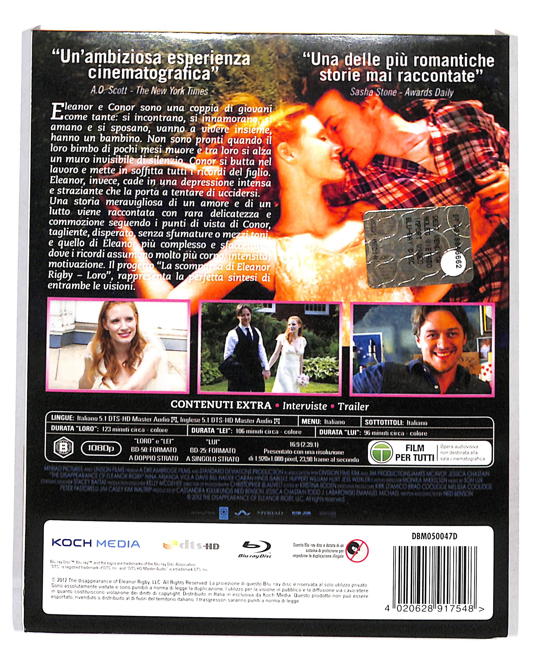 EBOND La Scomparsa Di Eleanor Rigby BLURAY DB712956 - Image 2
