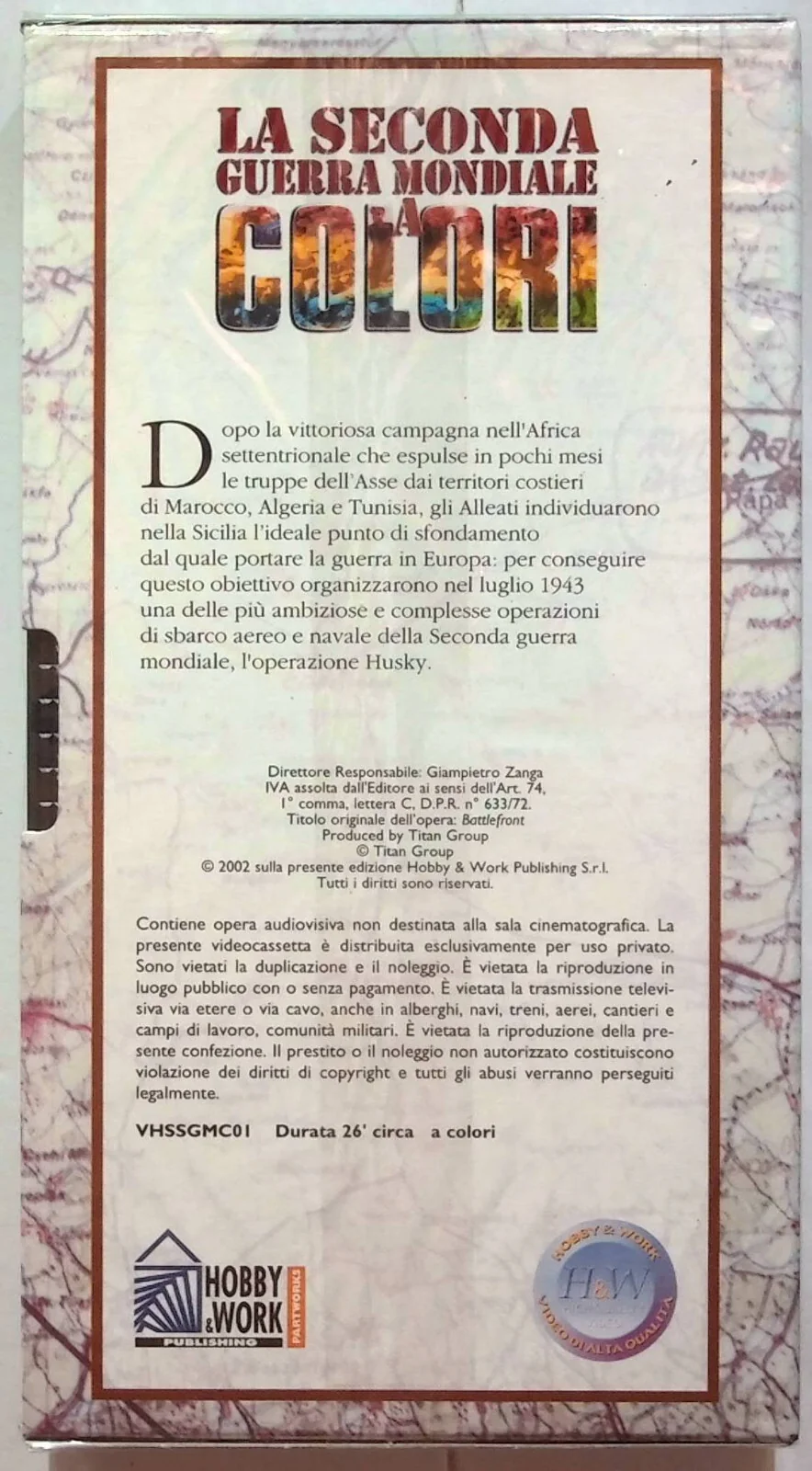EBOND La Seconda Guerra Mondiale Nord Africa:il Deserto Di Eroi Edi.vhs VH001311 - Image 2