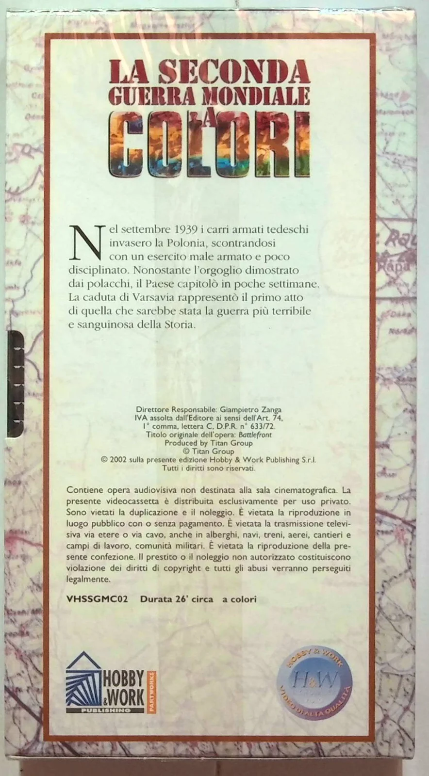 EBOND La Seconda Guerra Mondiale Polonia L'ombra Dellasvastica Edit.vhs VH001315 - Image 2