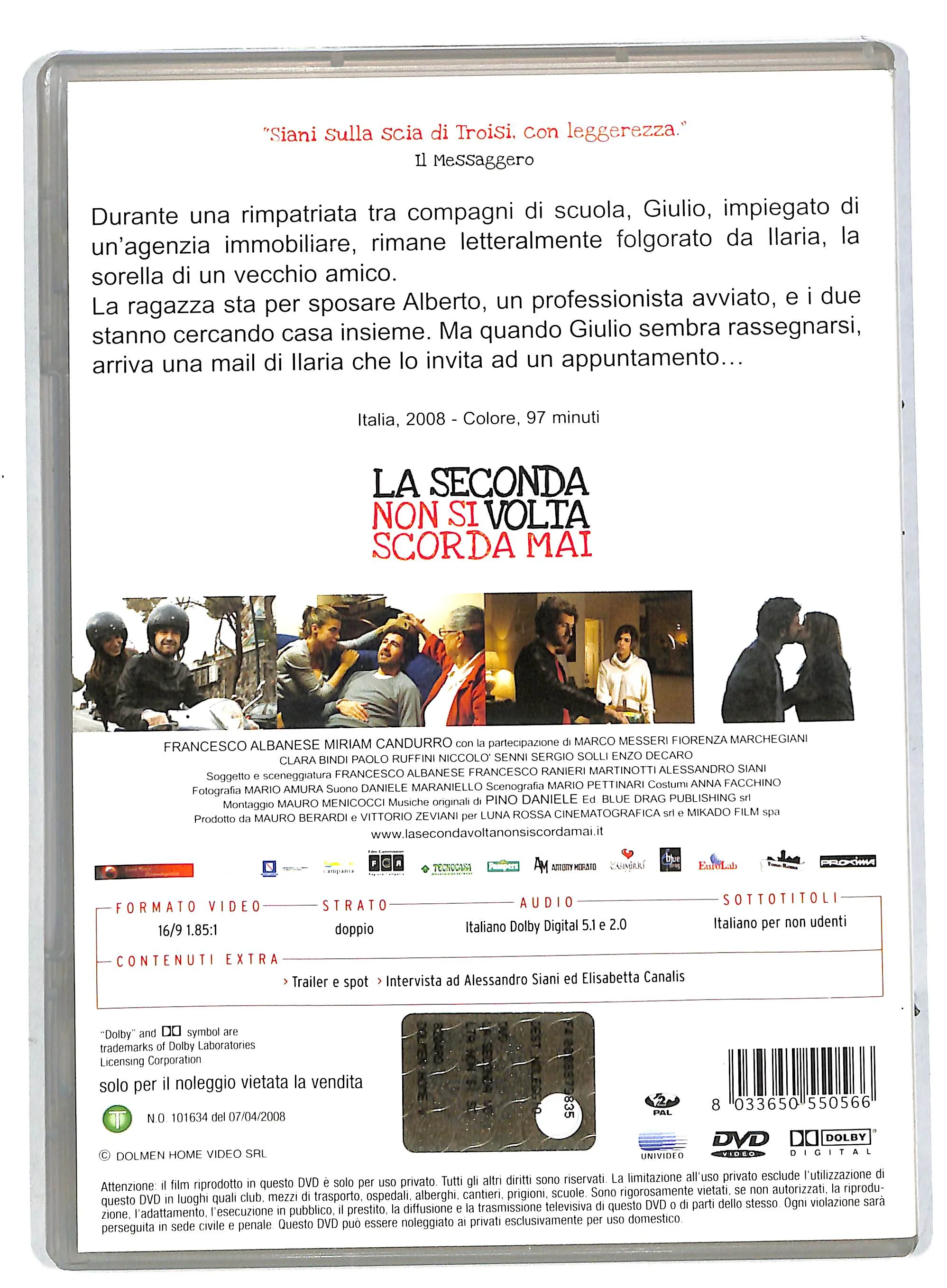 EBOND La seconda volta non si scorda mai NOLEGGIO DVD DB750937 - Image 2