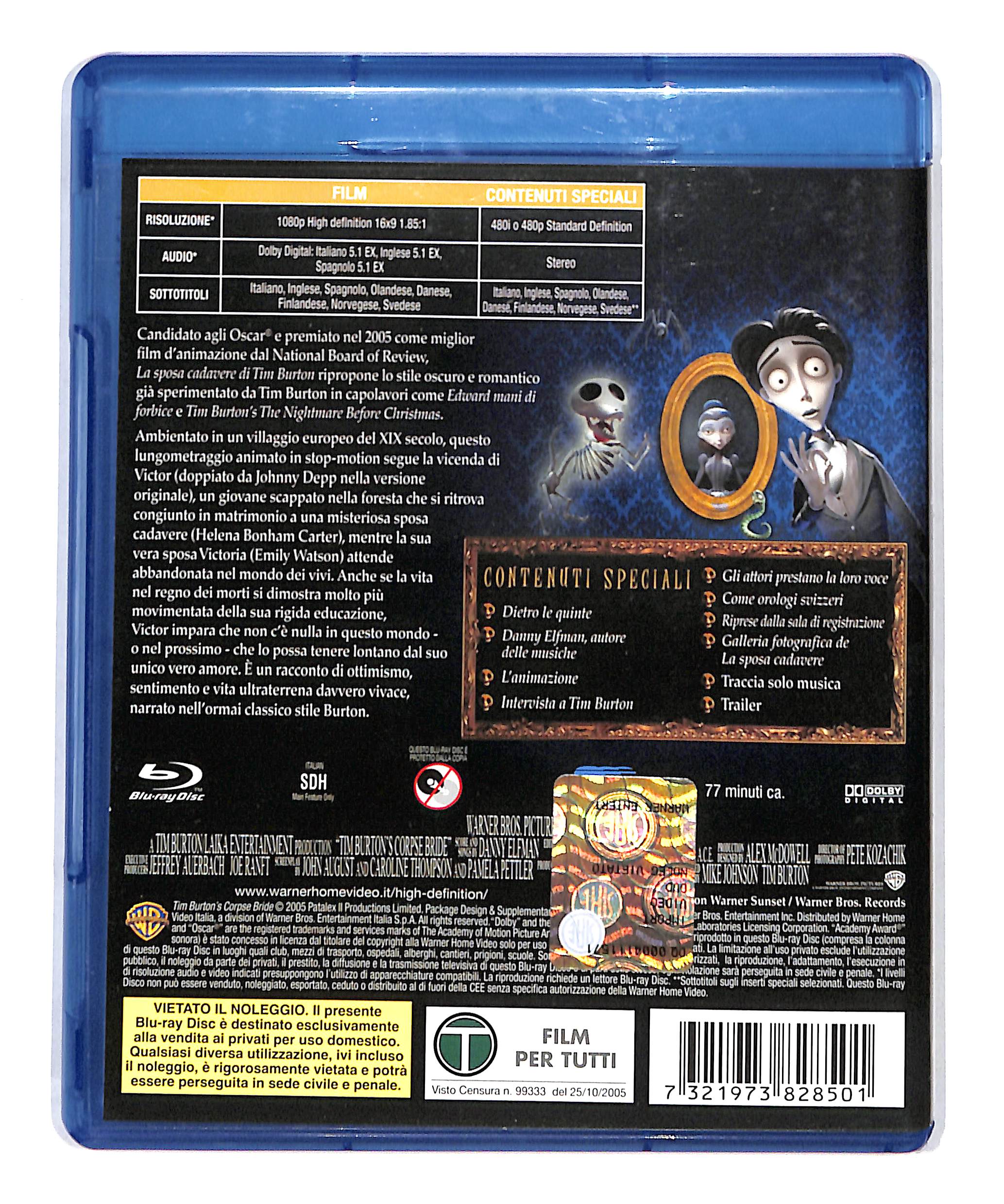 EBOND La sposa cadavere BLURAY DB712728 - Image 2