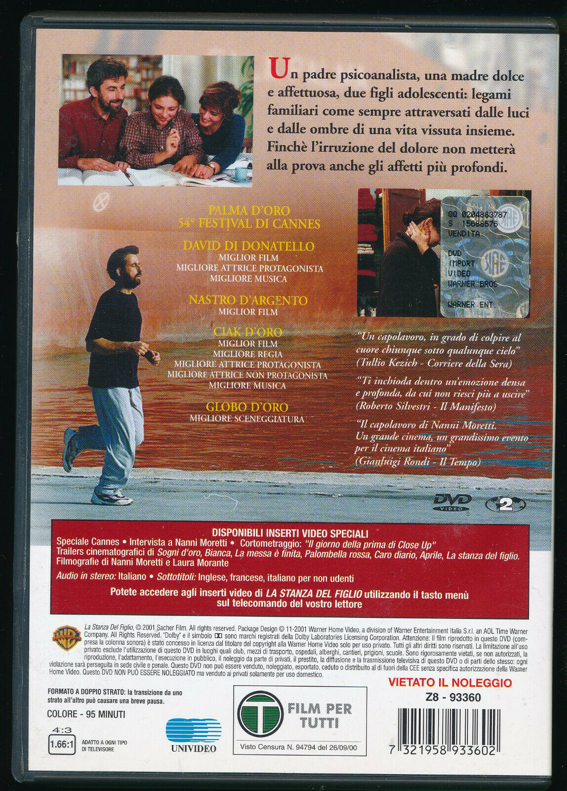 EBOND La Stanza Del Figlio NOLEGGIO DVD DB739144 - Image 2